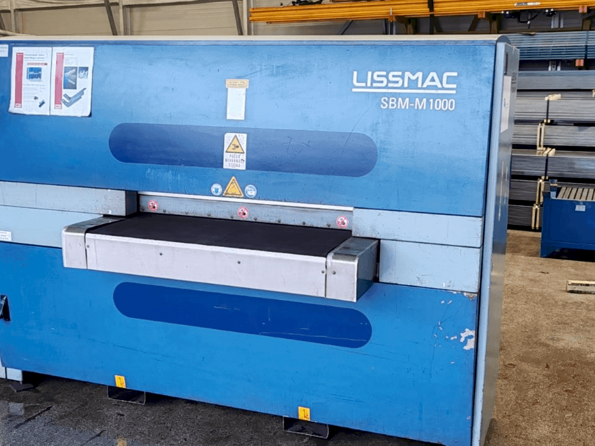 Prikaz stroja LISSMAC SBM-M 1000 B2 sprijeda