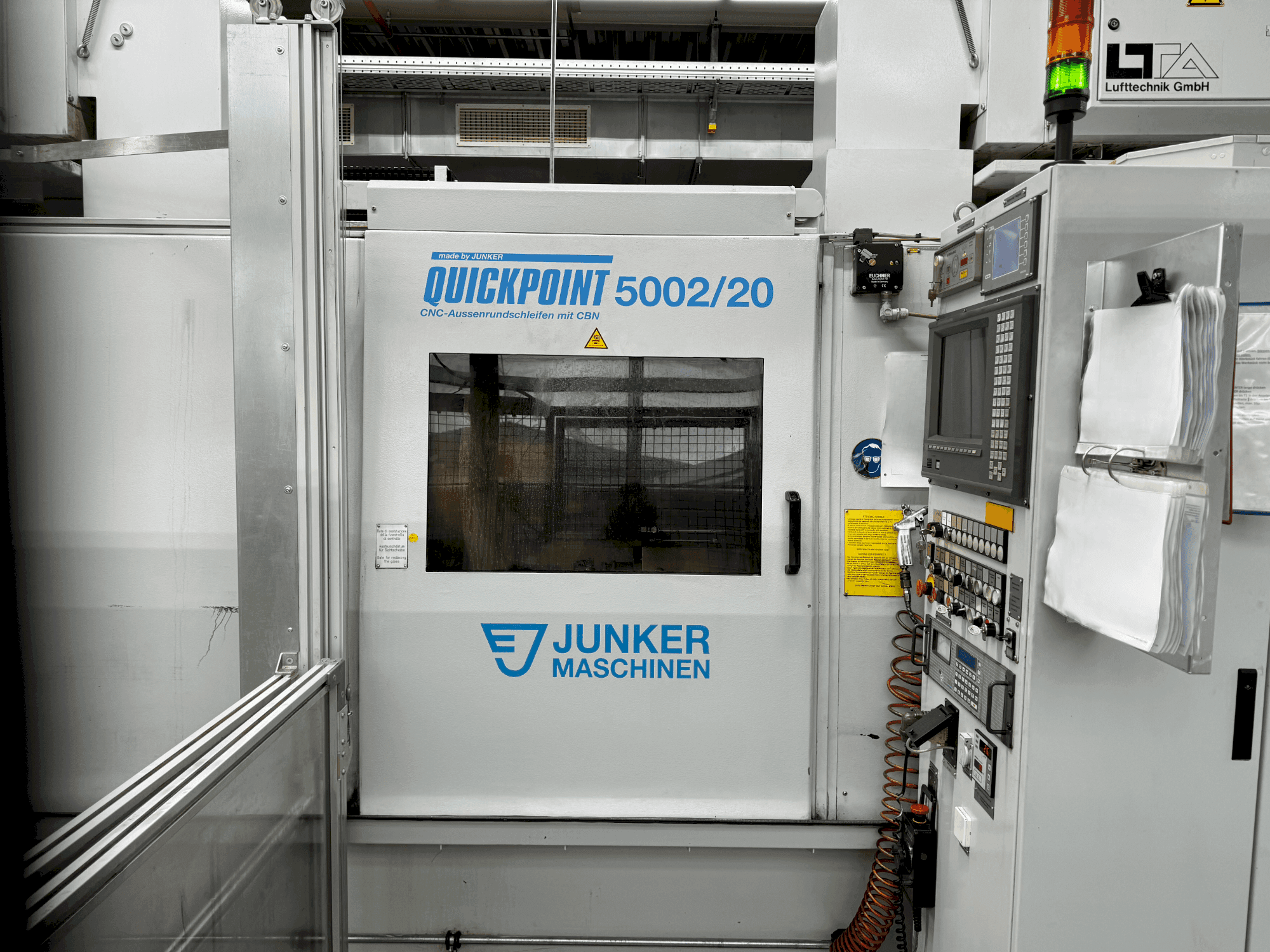 Prikaz stroja JUNKER Quickpoint 5002/20 sprijeda