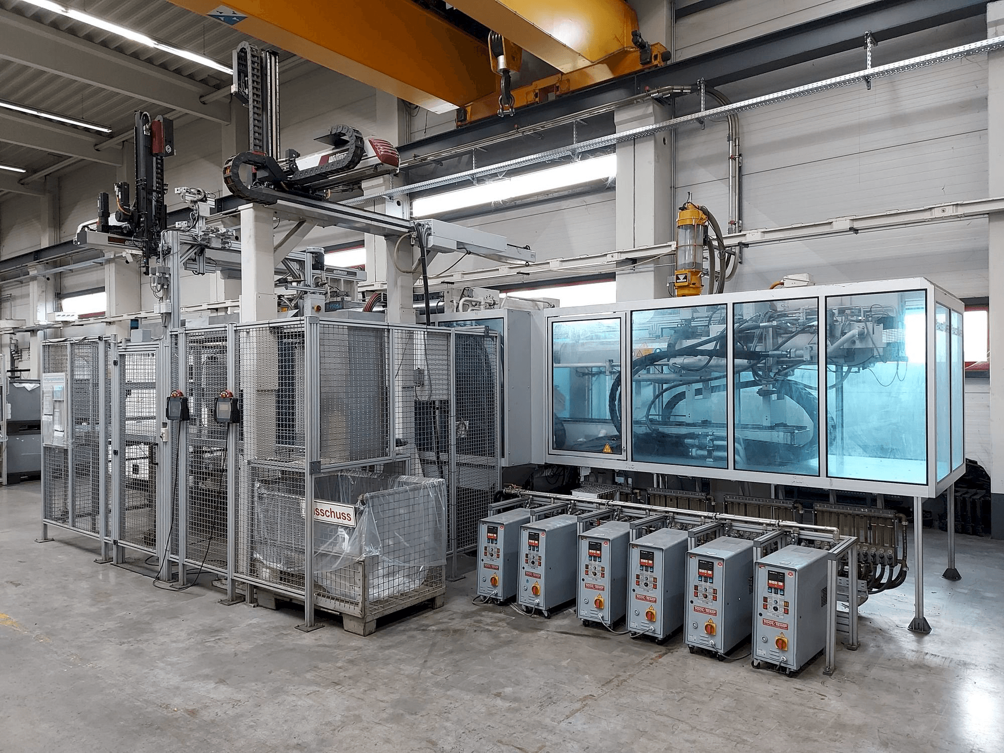 Prikaz stroja Krauss Maffei 650 Tandem sprijeda