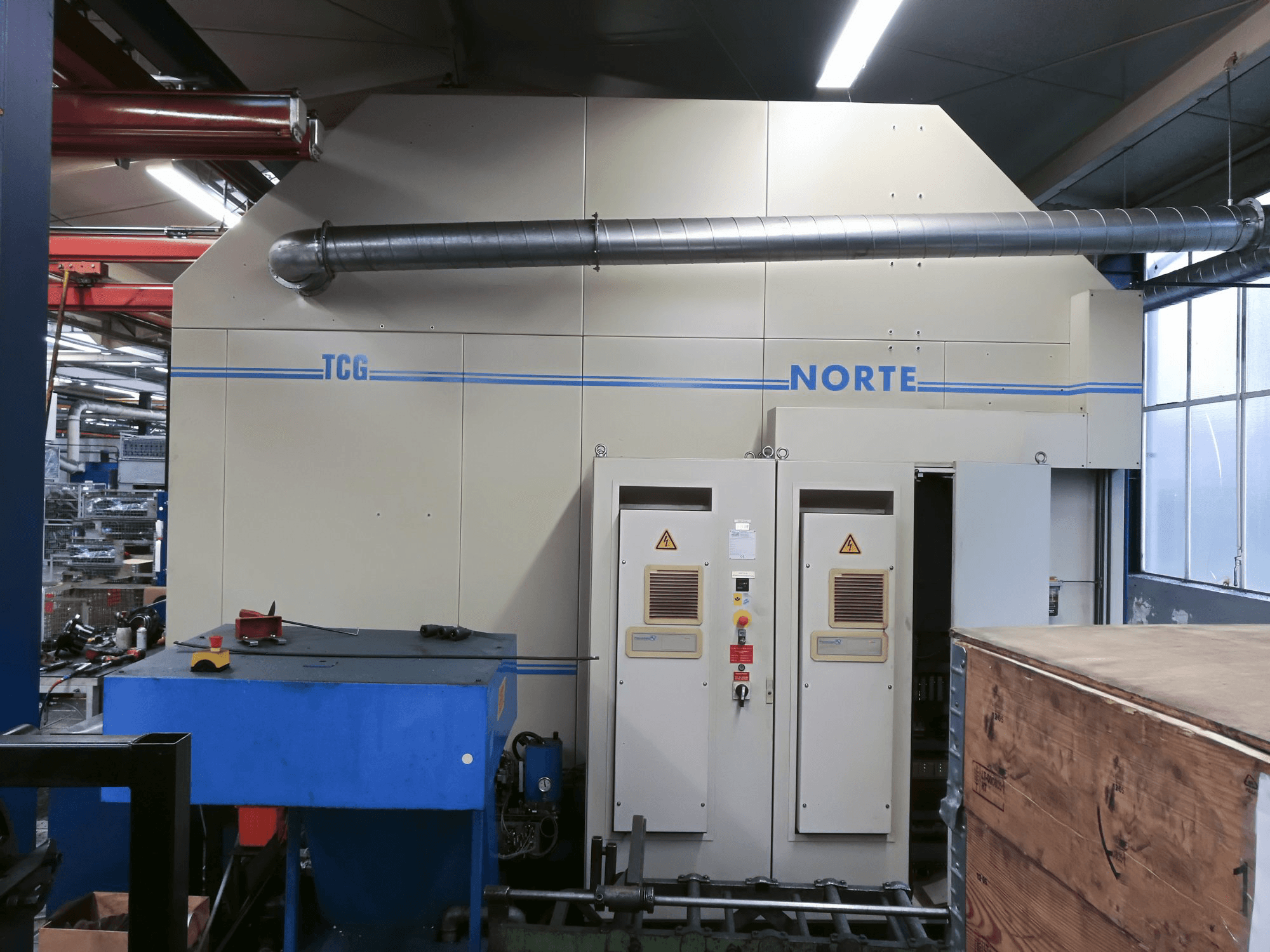 Prikaz stroja NORTE VHS 630 sprijeda