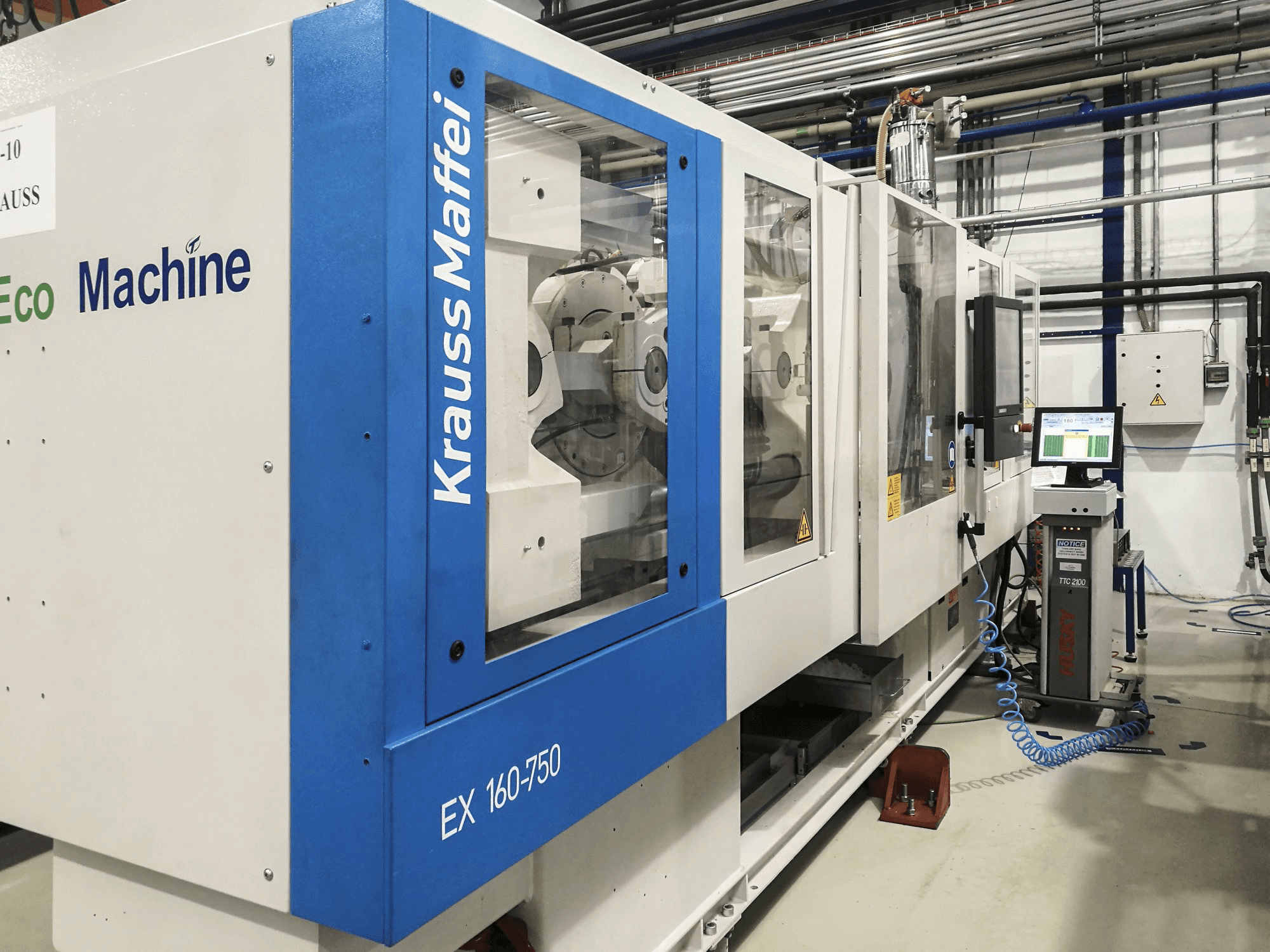 Prikaz stroja Krauss Maffei 160-750 EX slijeva