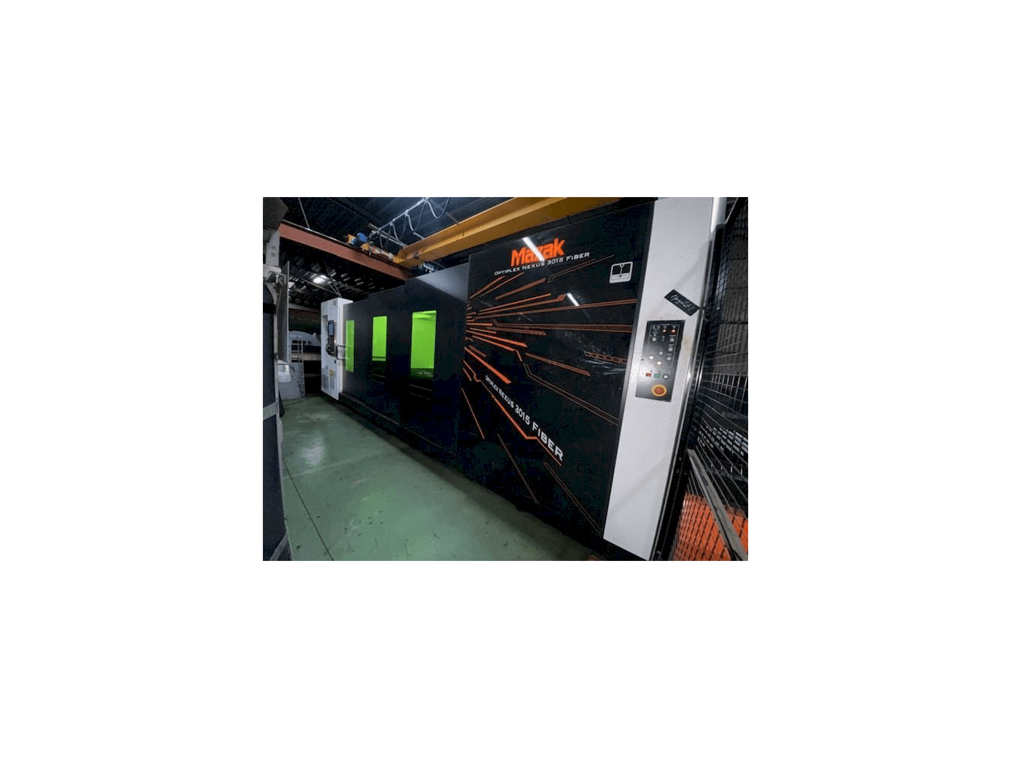 Prikaz stroja Mazak Optiplex Nexus 3015 sprijeda