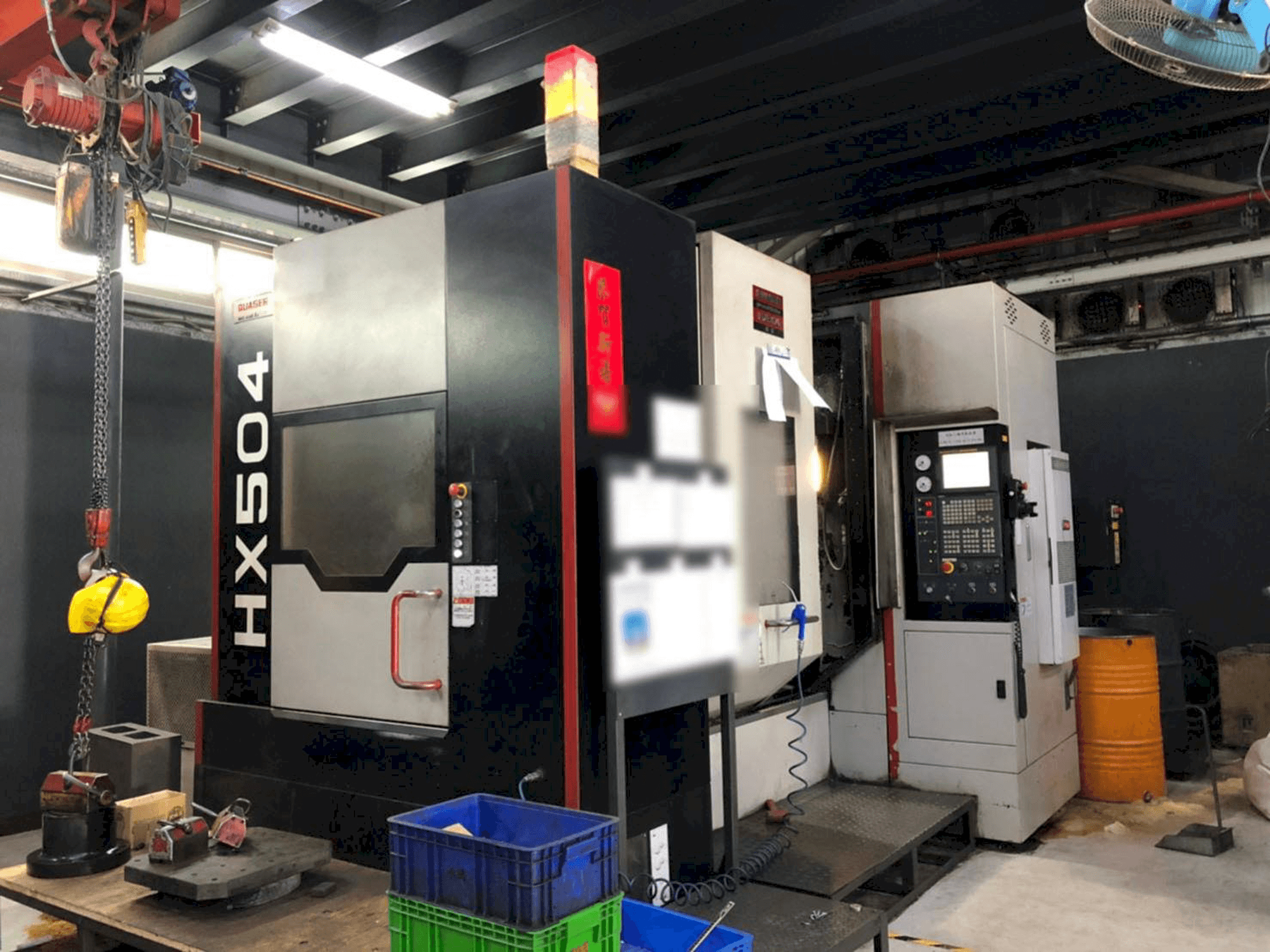 Prikaz stroja Quaser HX504II BP sprijeda