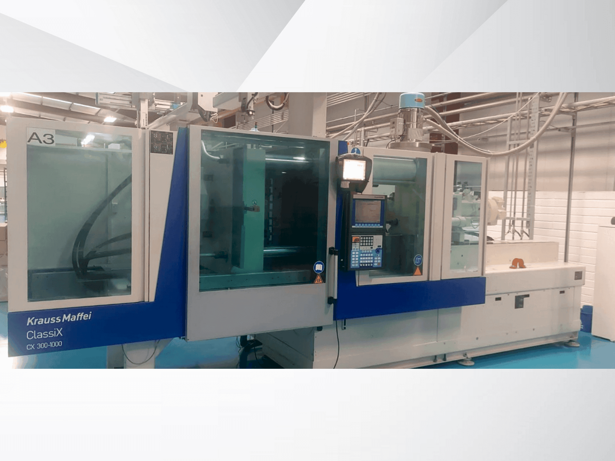 Prikaz stroja Krauss Maffei ClassiX 300-1000 CX sprijeda