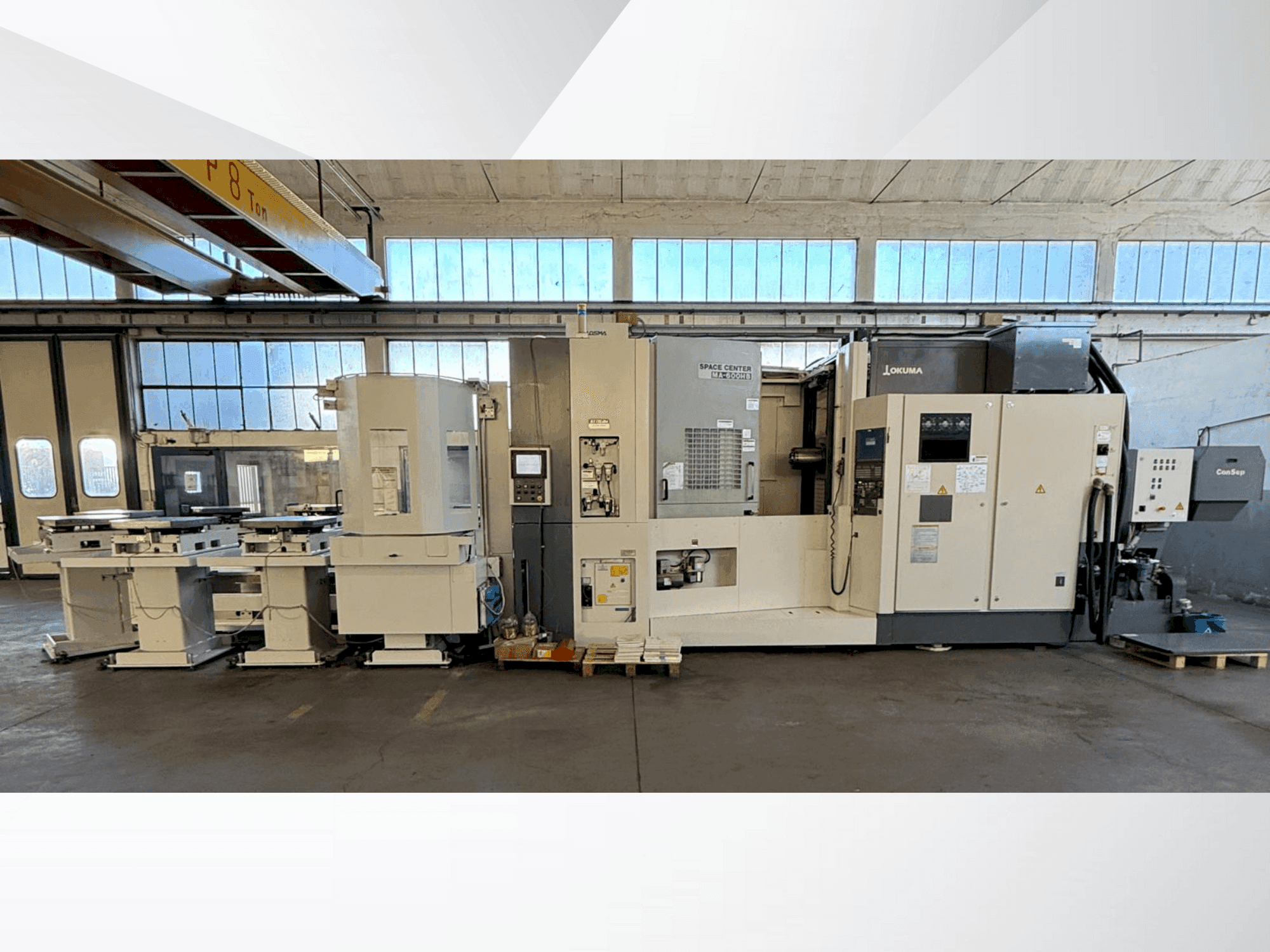 Prikaz stroja Okuma SPACE CENTER MA-600HB sprijeda