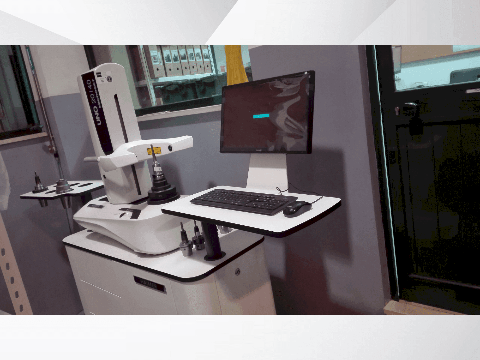 Prikaz stroja HAIMER UNO 20/40 microset sprijeda