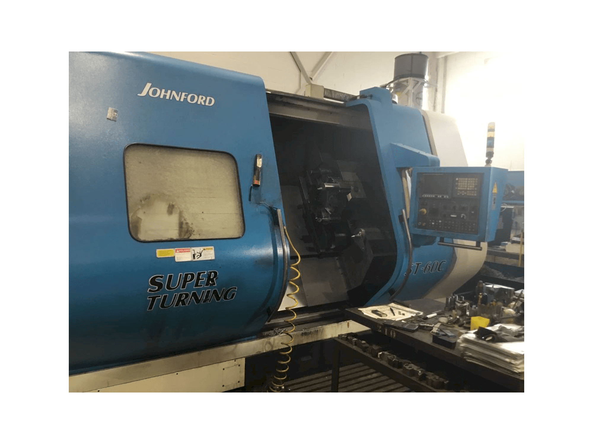 Prikaz stroja Johnford ST-60C sprijeda