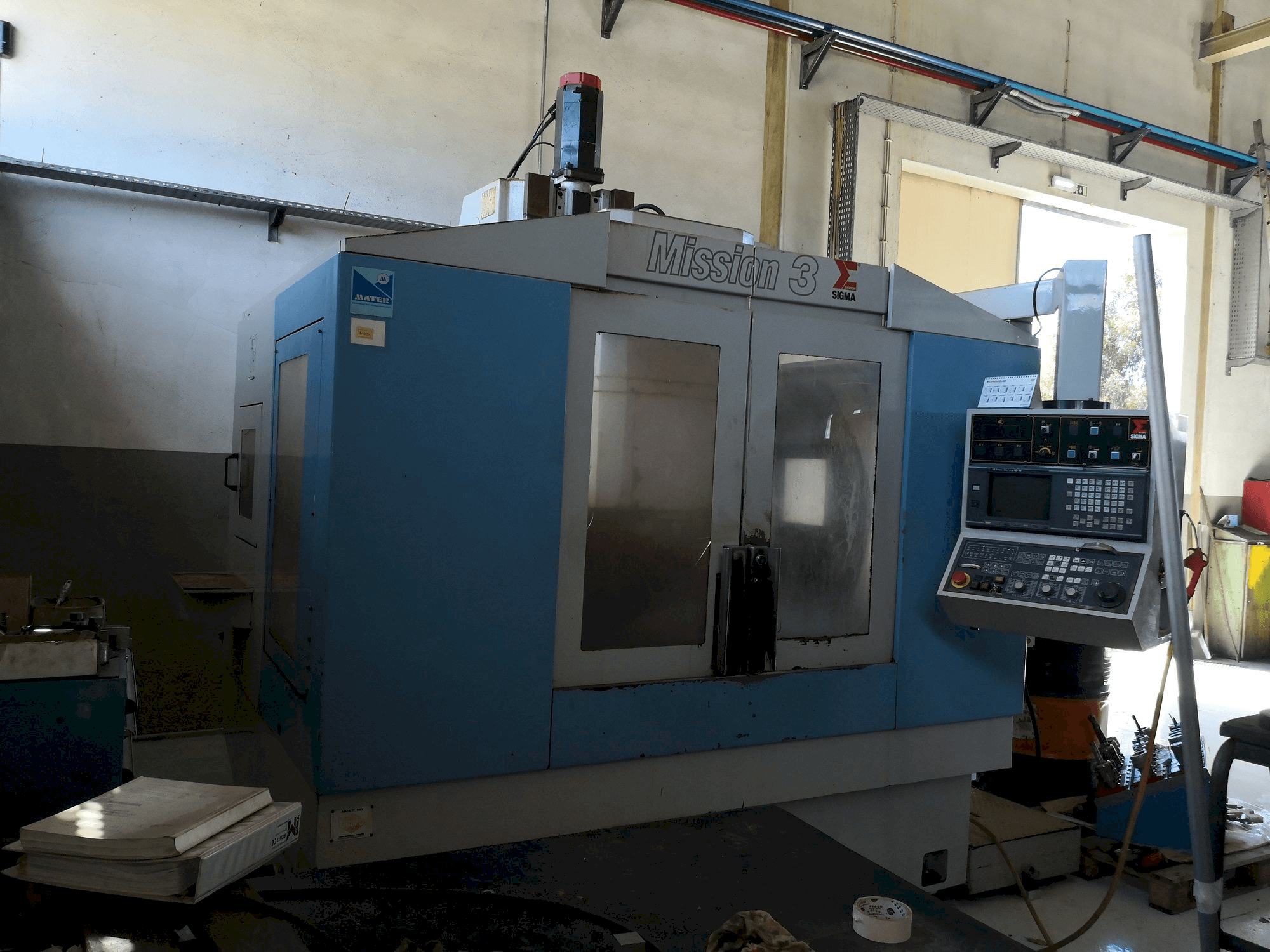 Prikaz stroja Sigma Mission 3 sprijeda