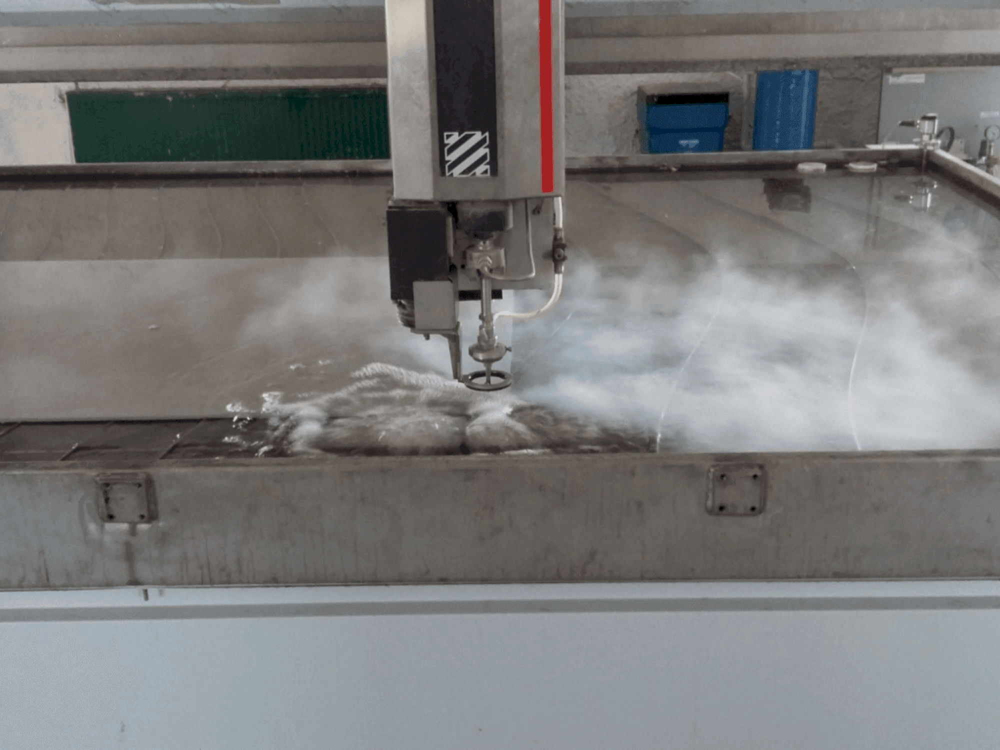 Radni prostor stroja Intermac primus 322 (2014)