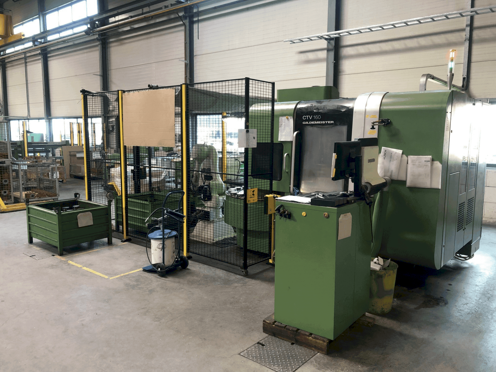 Prikaz stroja DMG Gildemeister CTV 160 sprijeda