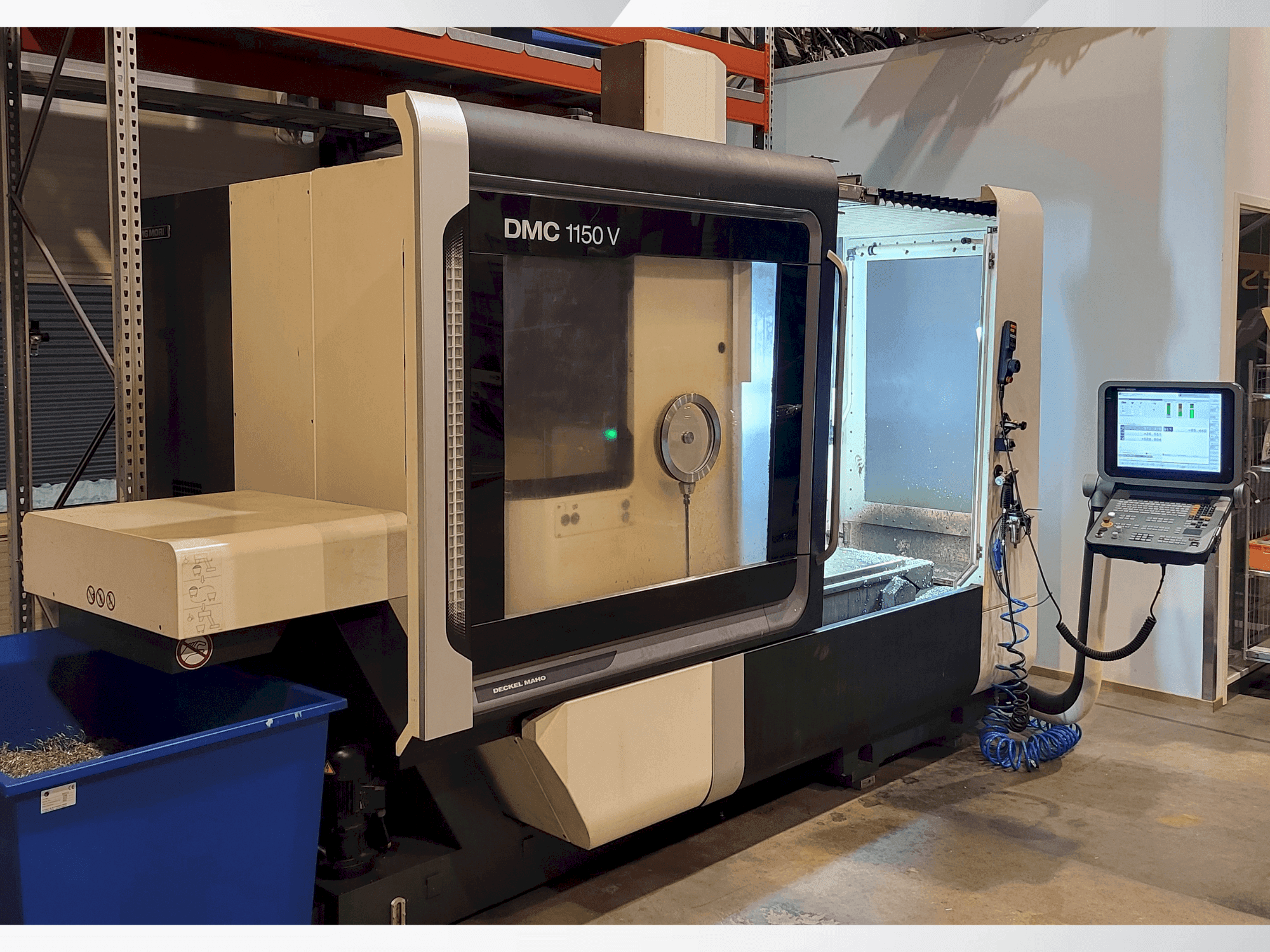 Prikaz stroja DMG MORI DMC1150V sprijeda
