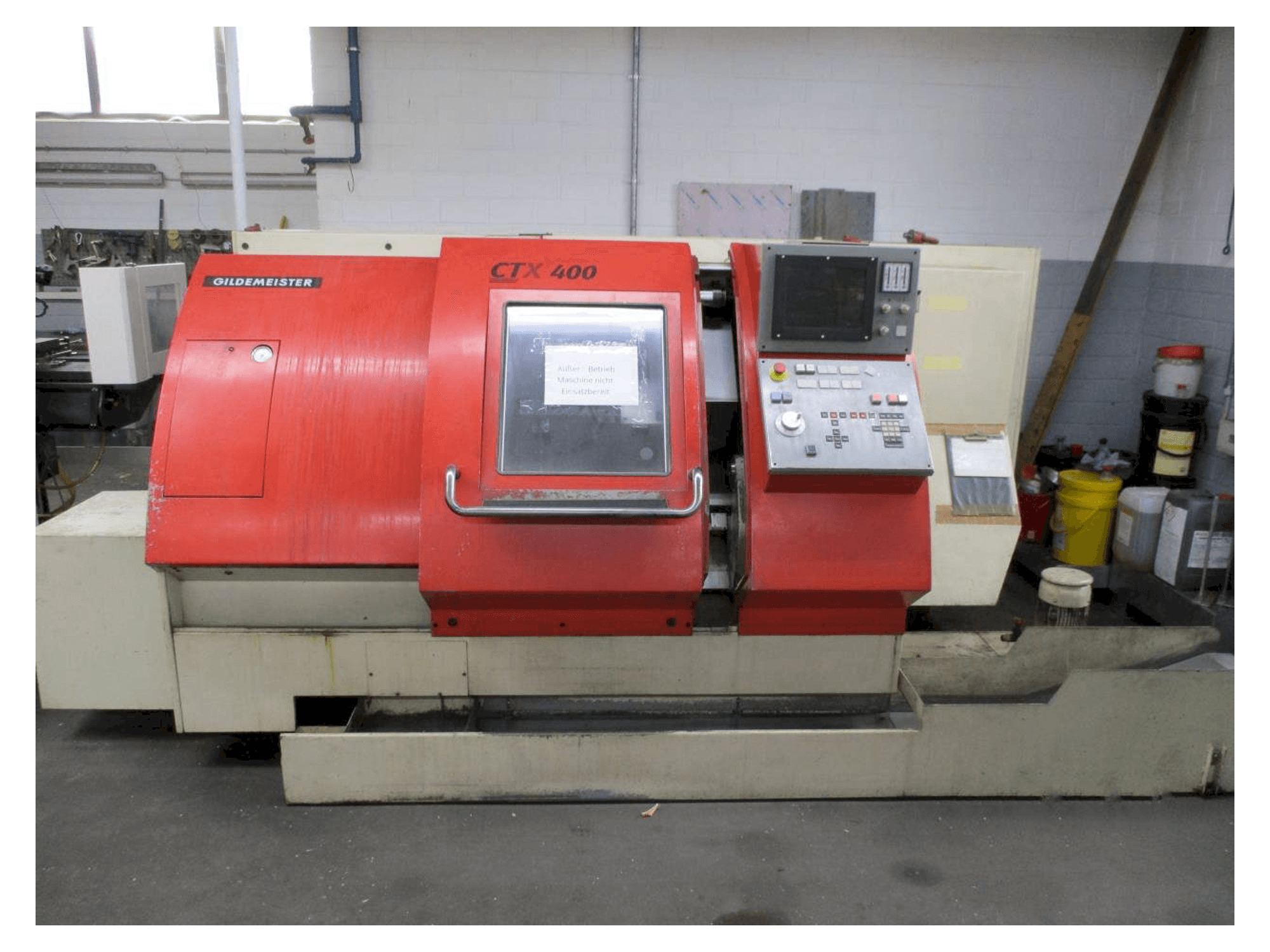 Prikaz stroja Gildemeister CTX 400 sprijeda