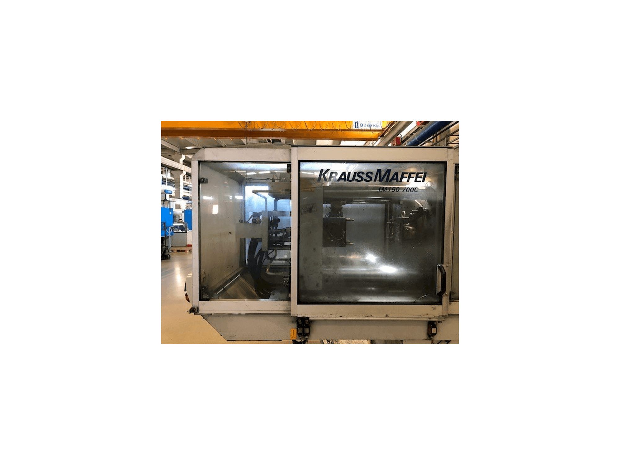 Prikaz stroja Krauss Maffei 150-700 C2 sprijeda
