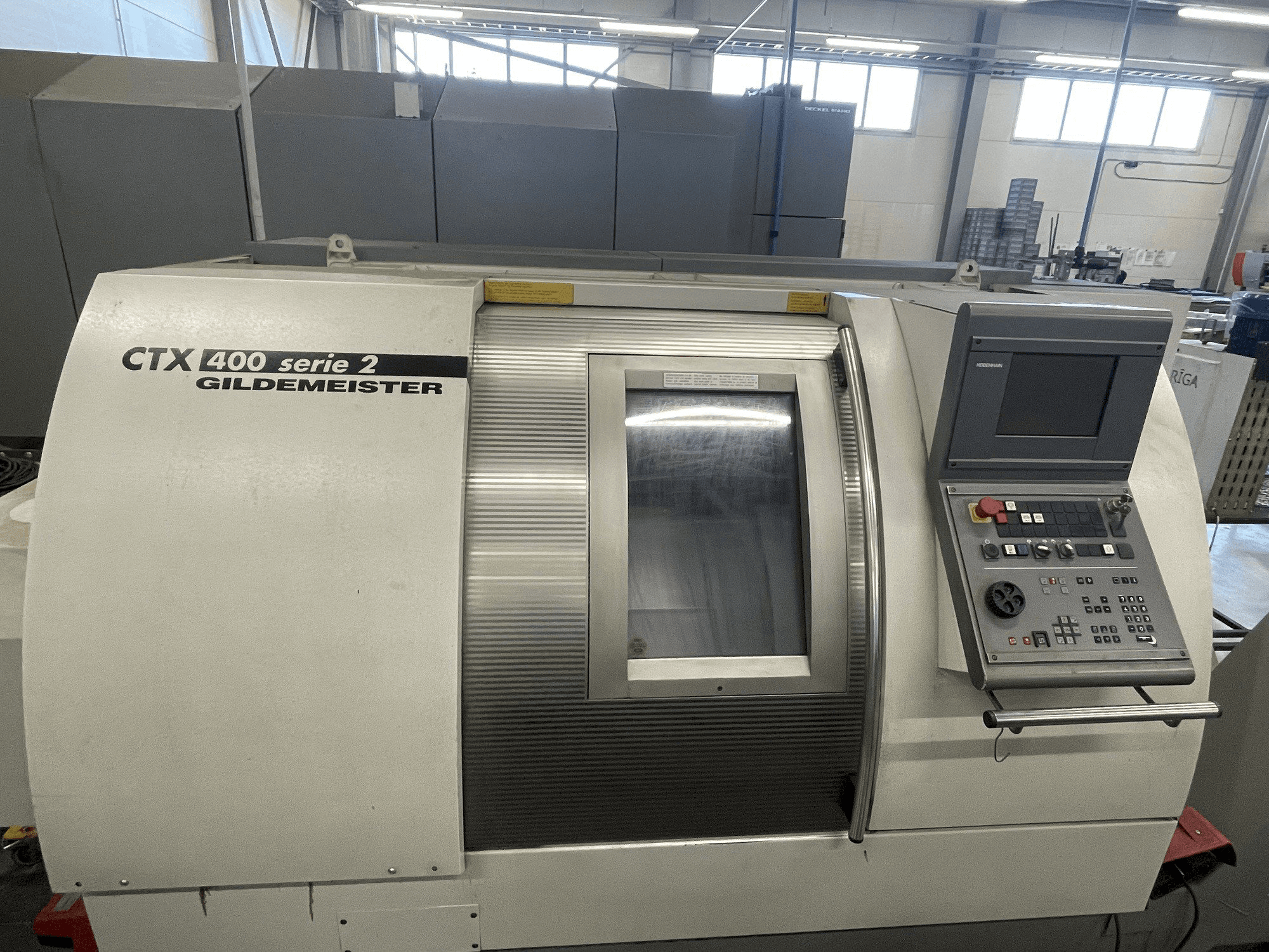 Prikaz stroja Gildemeister CTX 400 S2 sprijeda