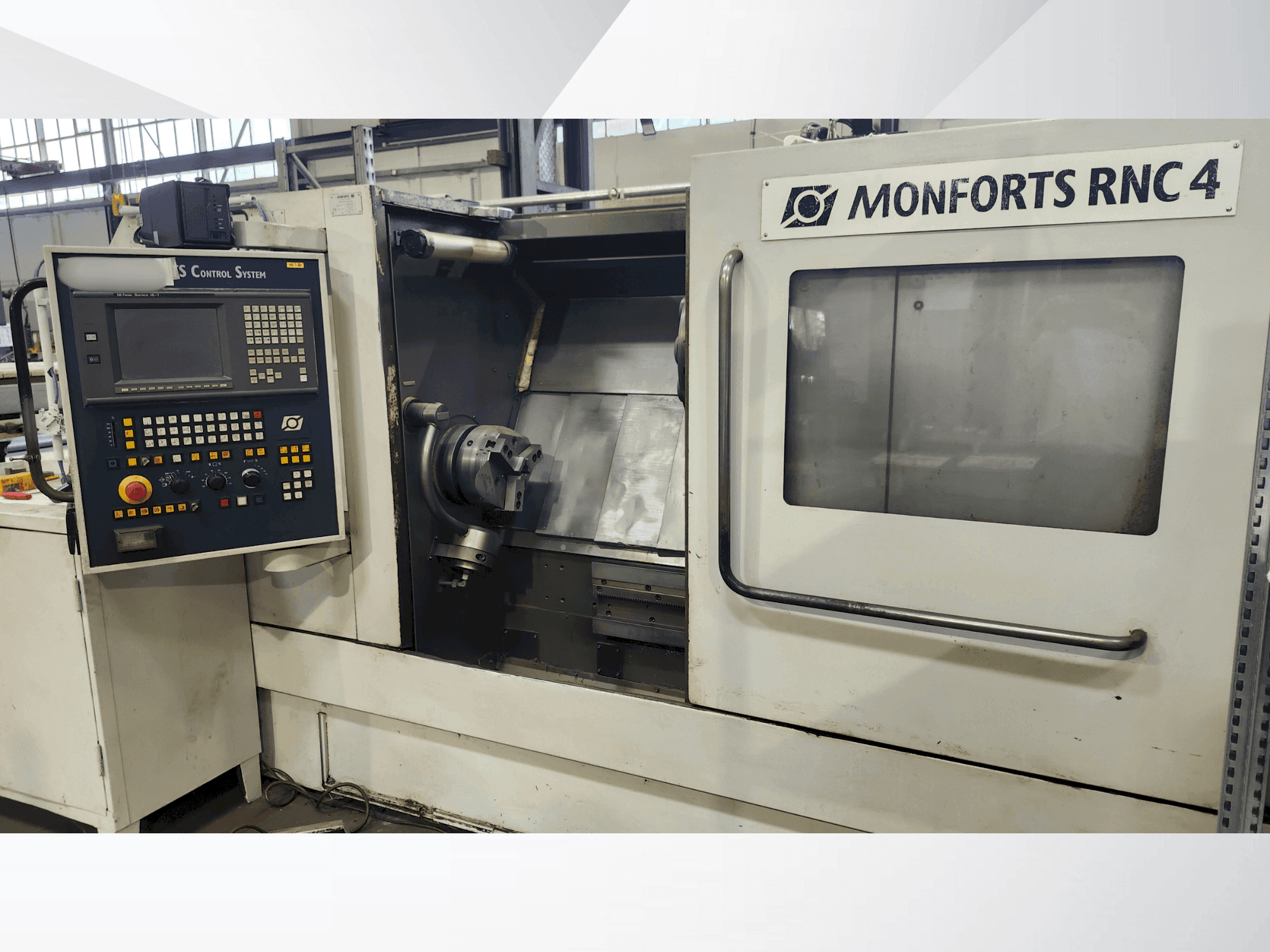 Prikaz stroja Monforts RNC 4 sprijeda