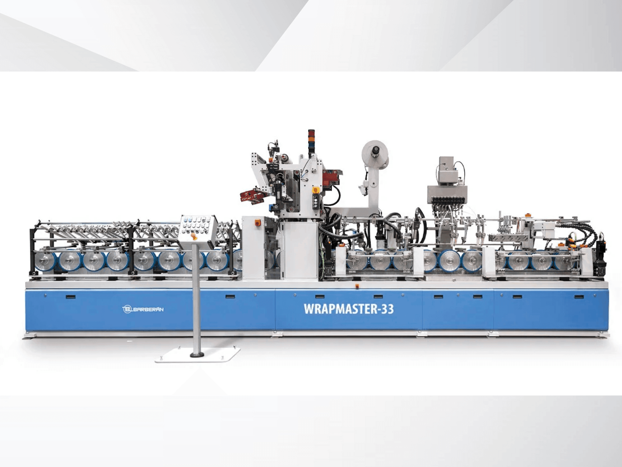 Prikaz stroja Barberan WM-33 sprijeda