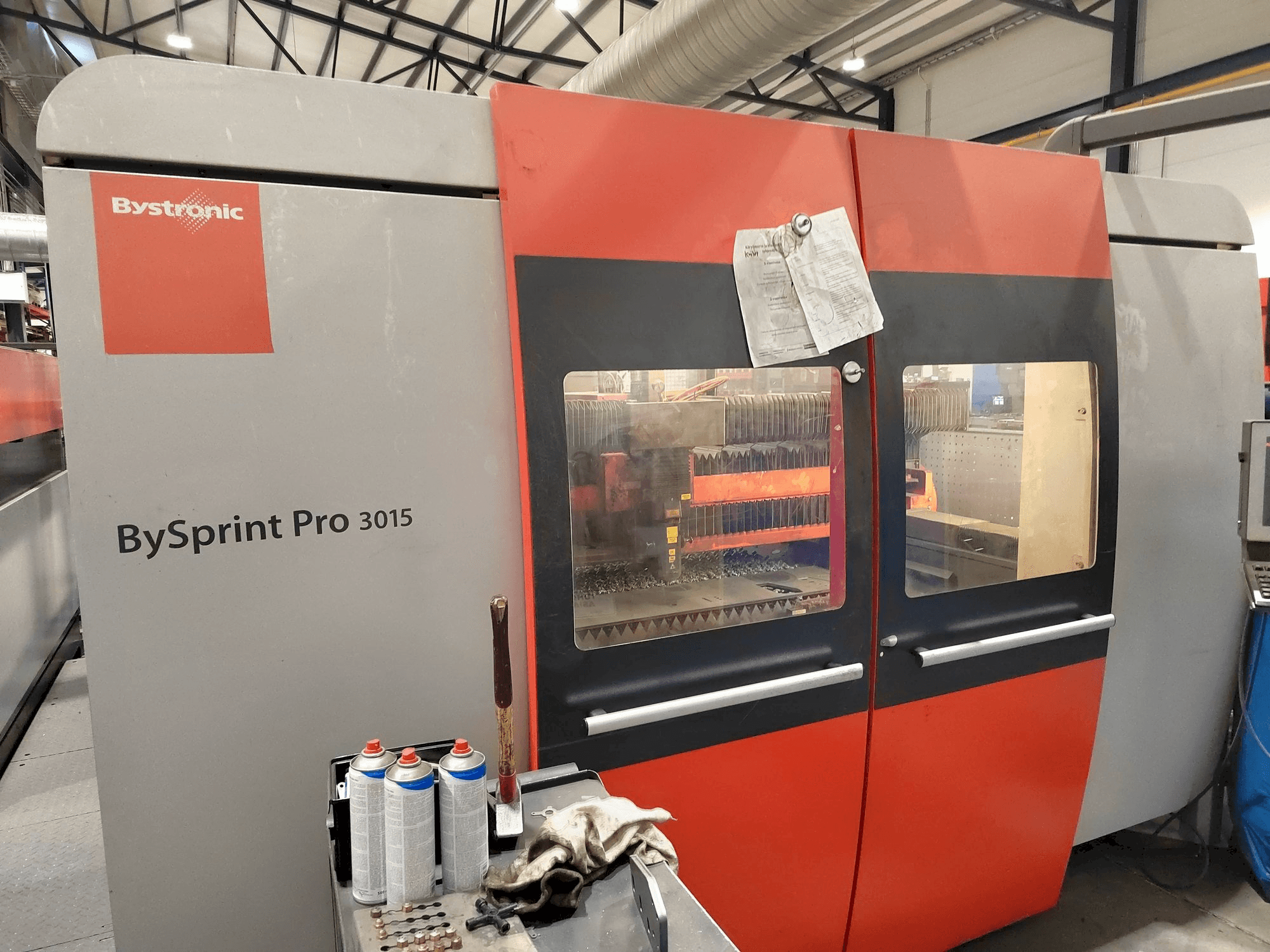 Prikaz stroja Bystronic Bysprint Pro 3015 sprijeda