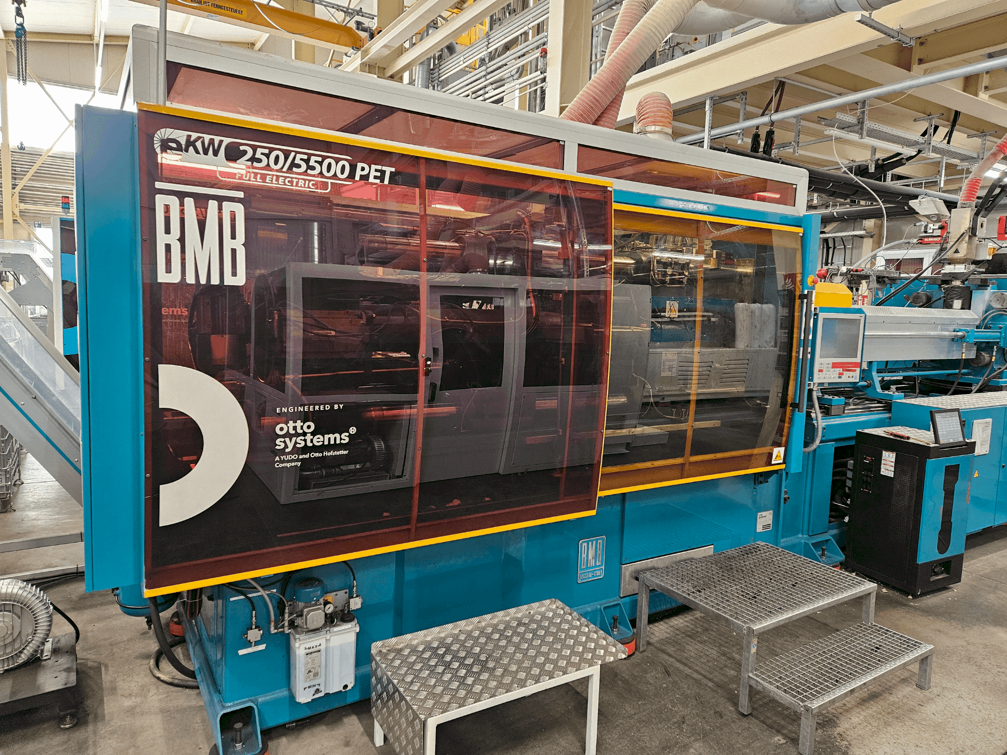 Prikaz stroja Otto Systems eKW 250/5500 PET sprijeda