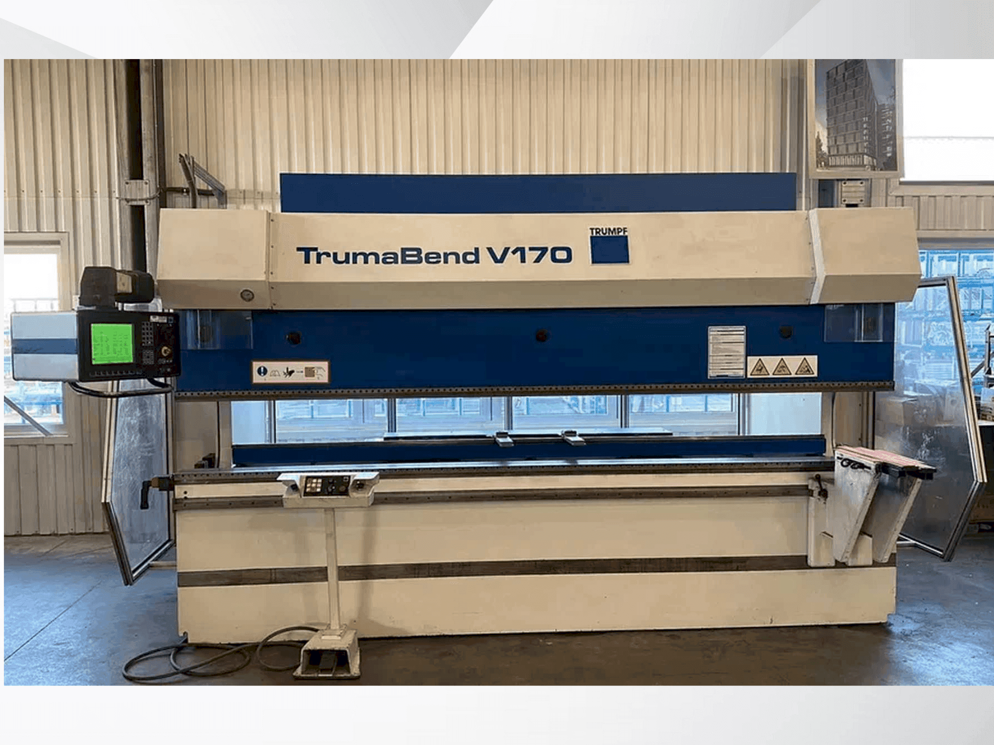 Prikaz stroja TRUMPF Trumabend V170 sprijeda