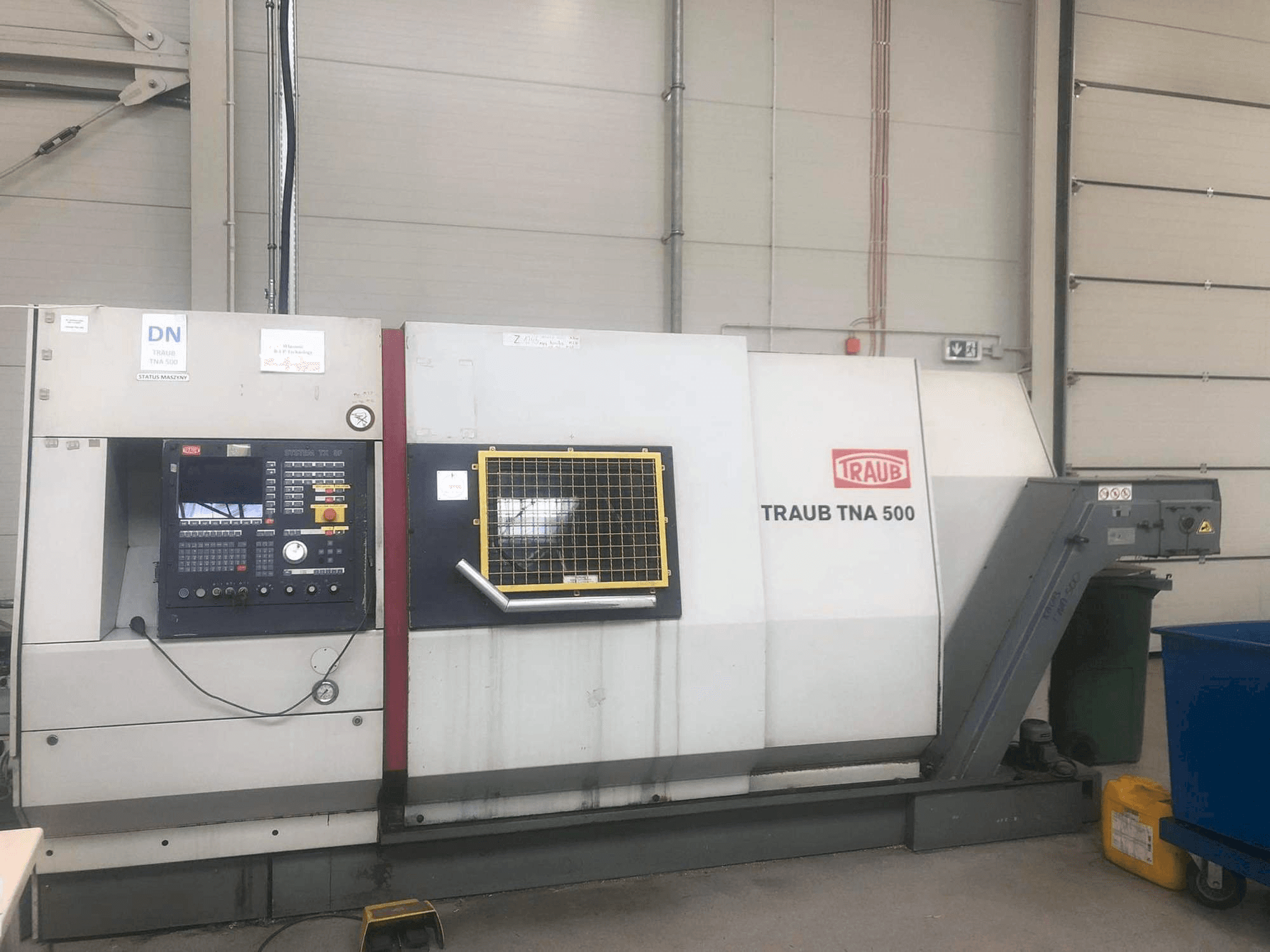 Prikaz stroja TRAUB TNA 500/600 sprijeda