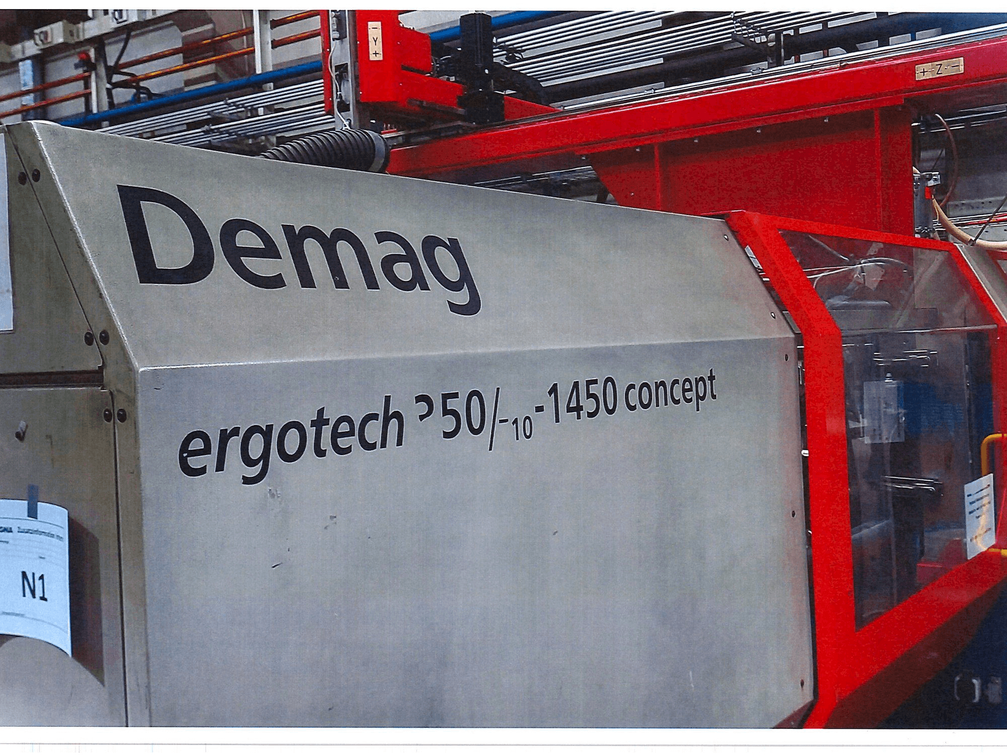 Prikaz stroja DEMAG ergotech 350/710-1450 concept sprijeda