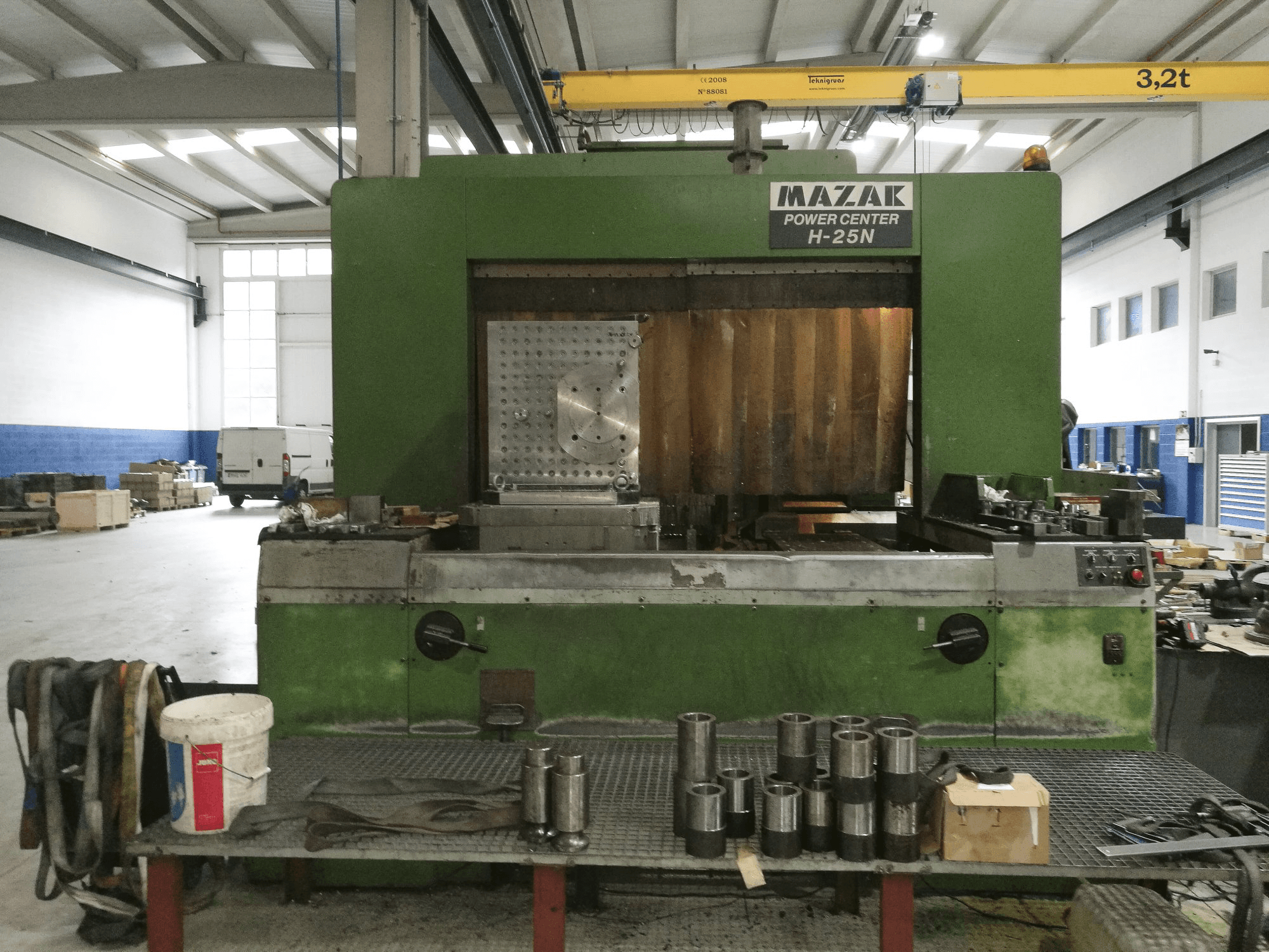 Radni prostor 1 stroja Mazak H-25N