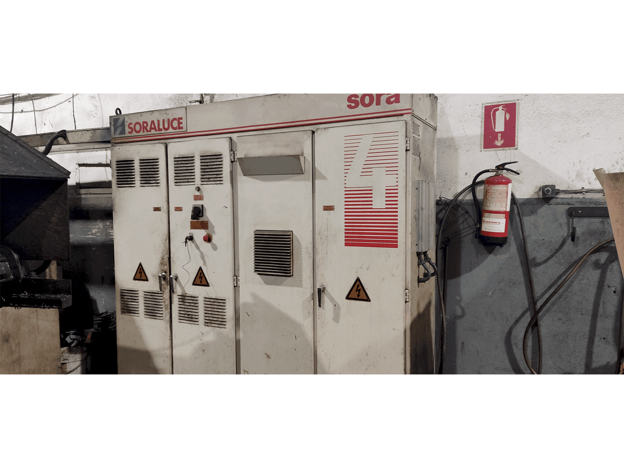 Prikaz stroja Soraluce SORA 4 sprijeda