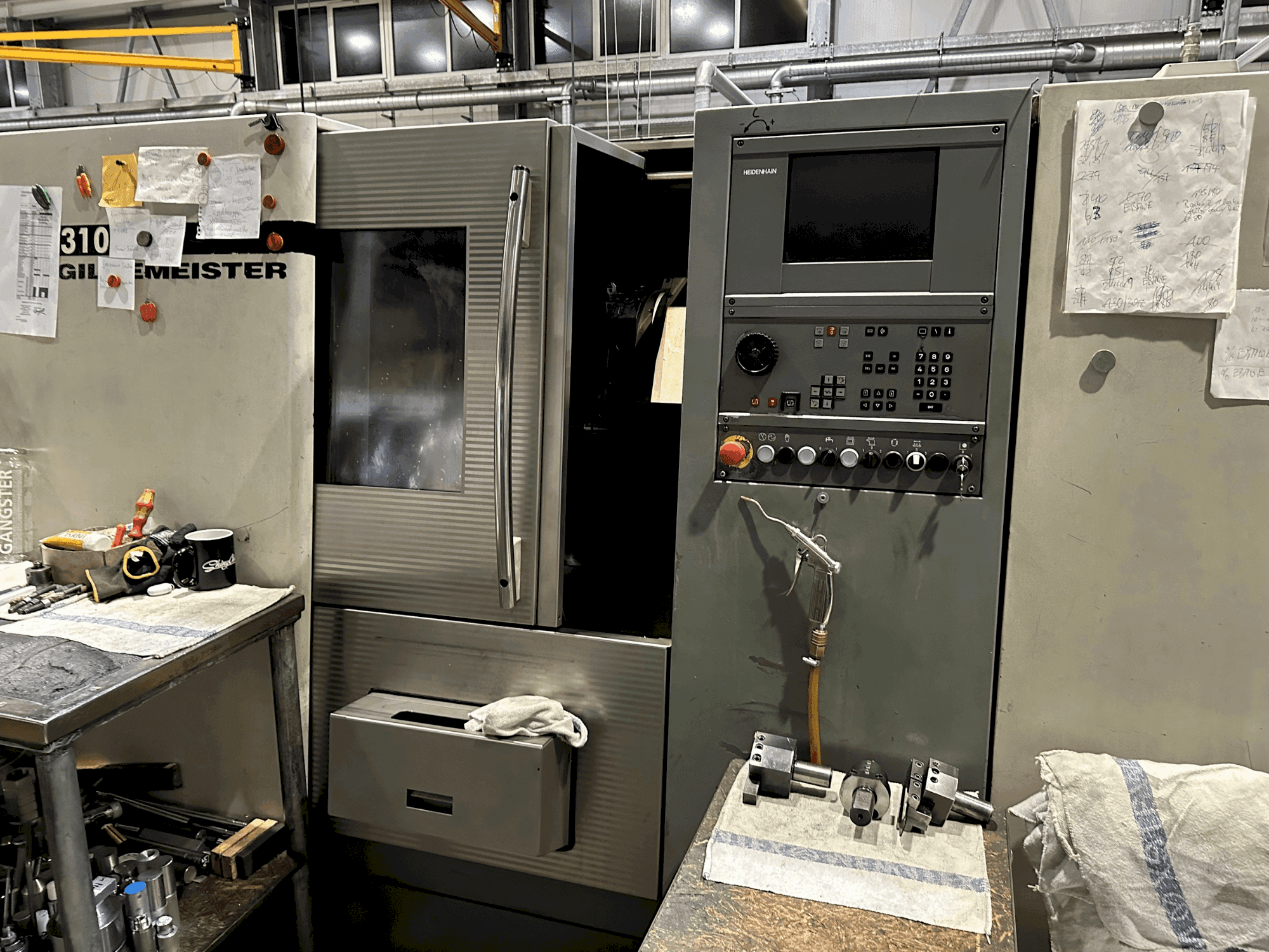 Prikaz stroja Gildemeister CTX 310 sprijeda