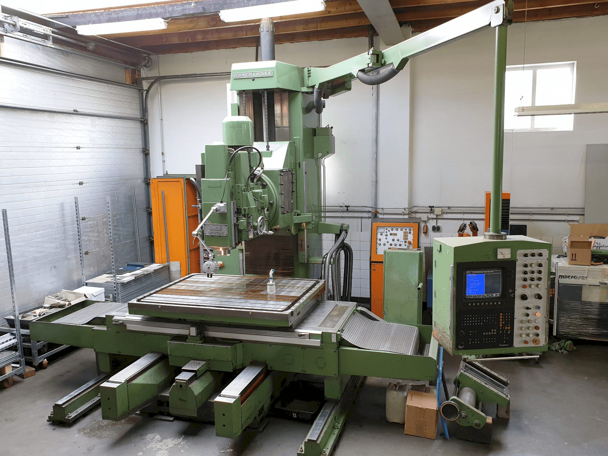 Prikaz stroja Bokö WF3 sprijeda