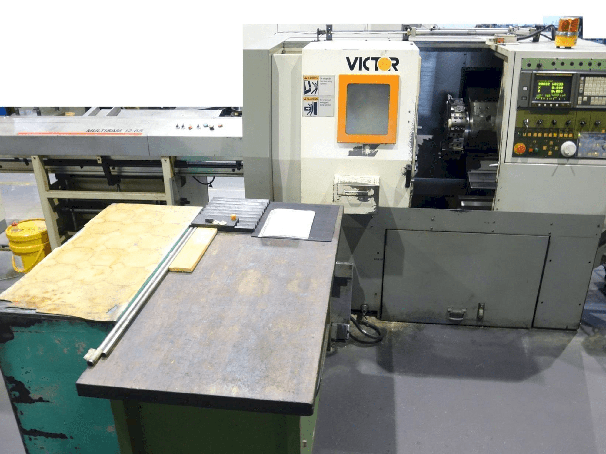 Prikaz stroja Victor V Turn plus 15 (1996) sprijeda