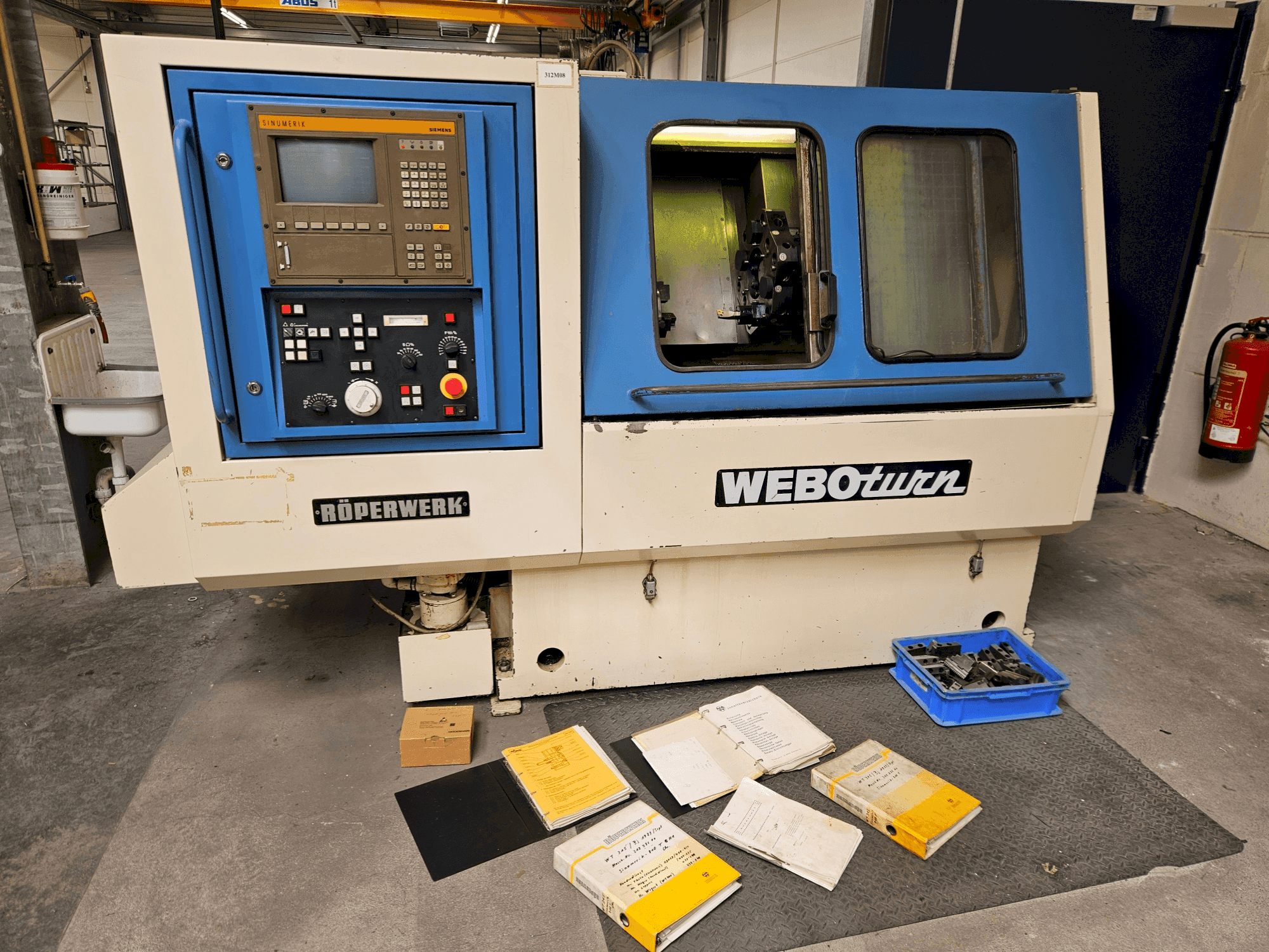 Prikaz stroja ROEPERWERK WEBOturn 400 sprijeda