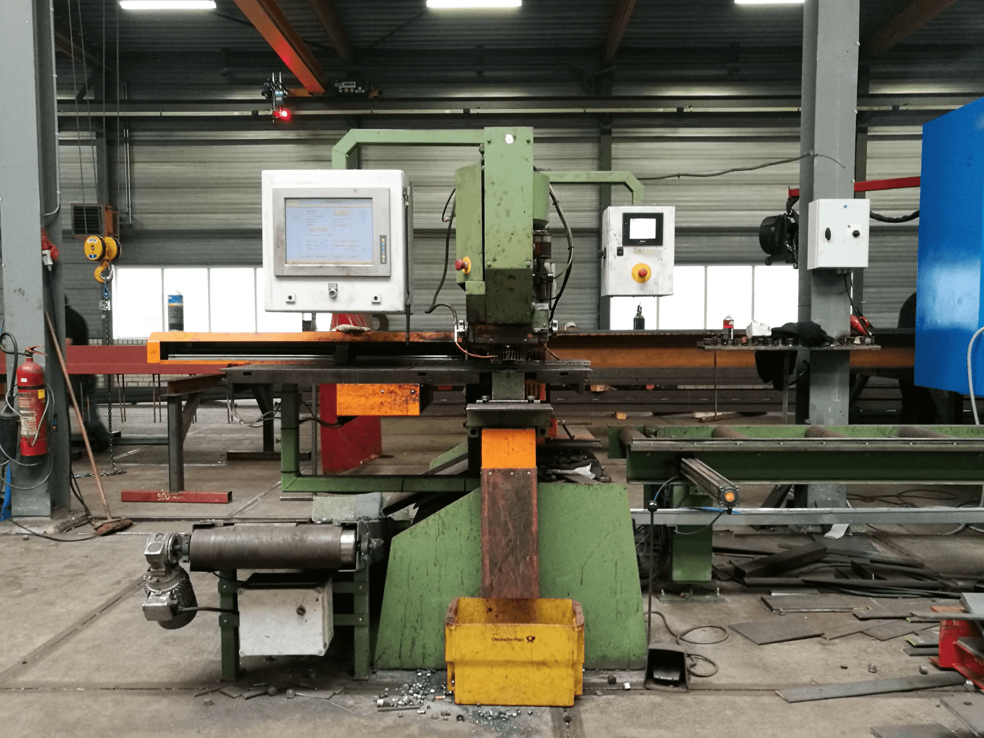 Prikaz stroja Peddinghaus Peddimax No. 1 sprijeda