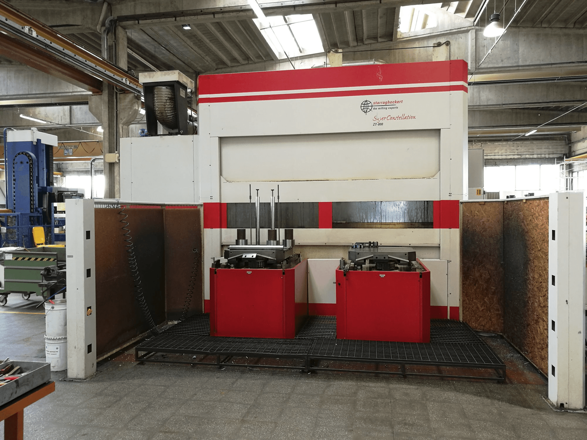 Prikaz stroja Starrag ZT 800/140 sprijeda