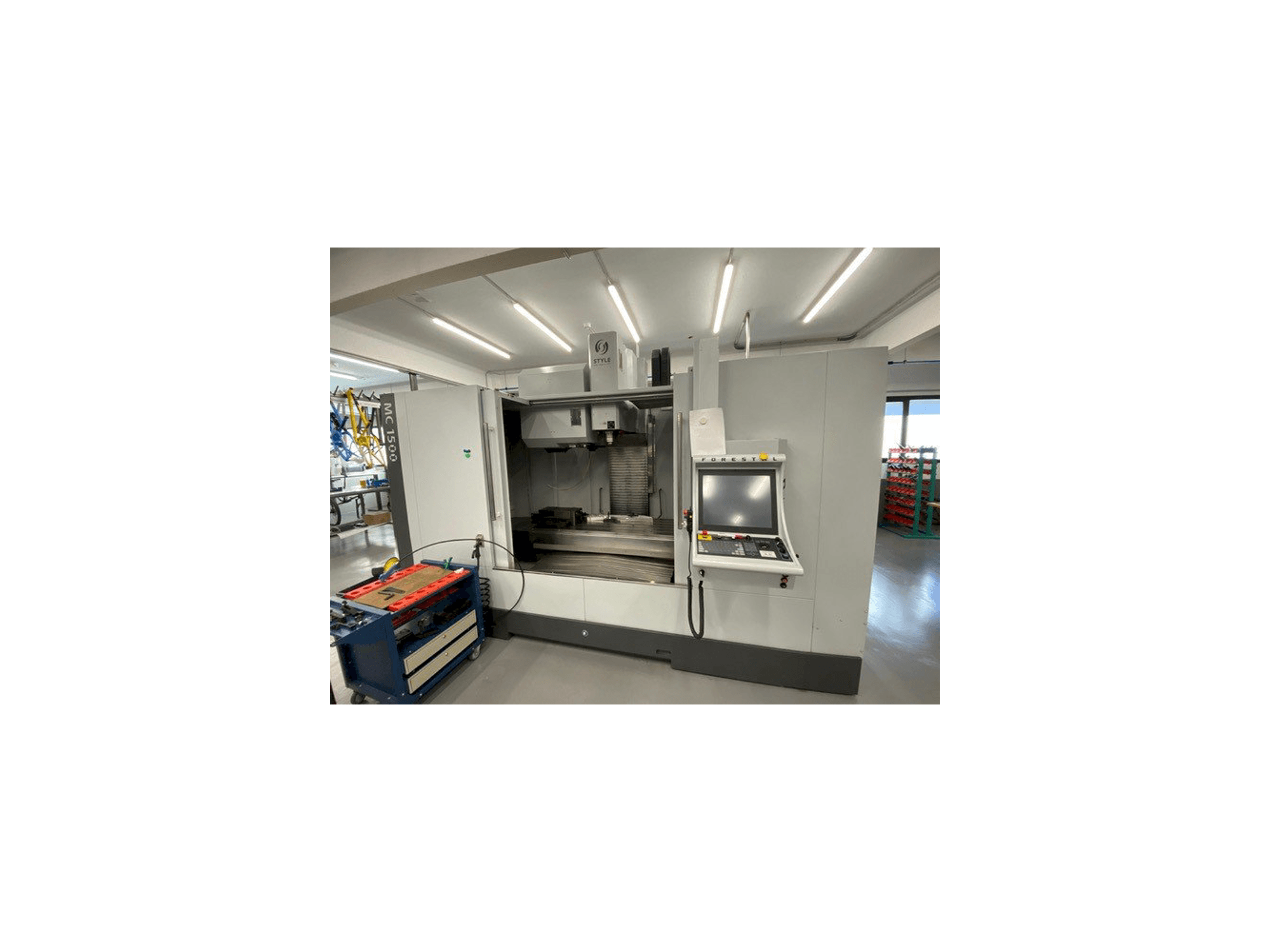 Prikaz stroja STYLE MC 1500 sprijeda