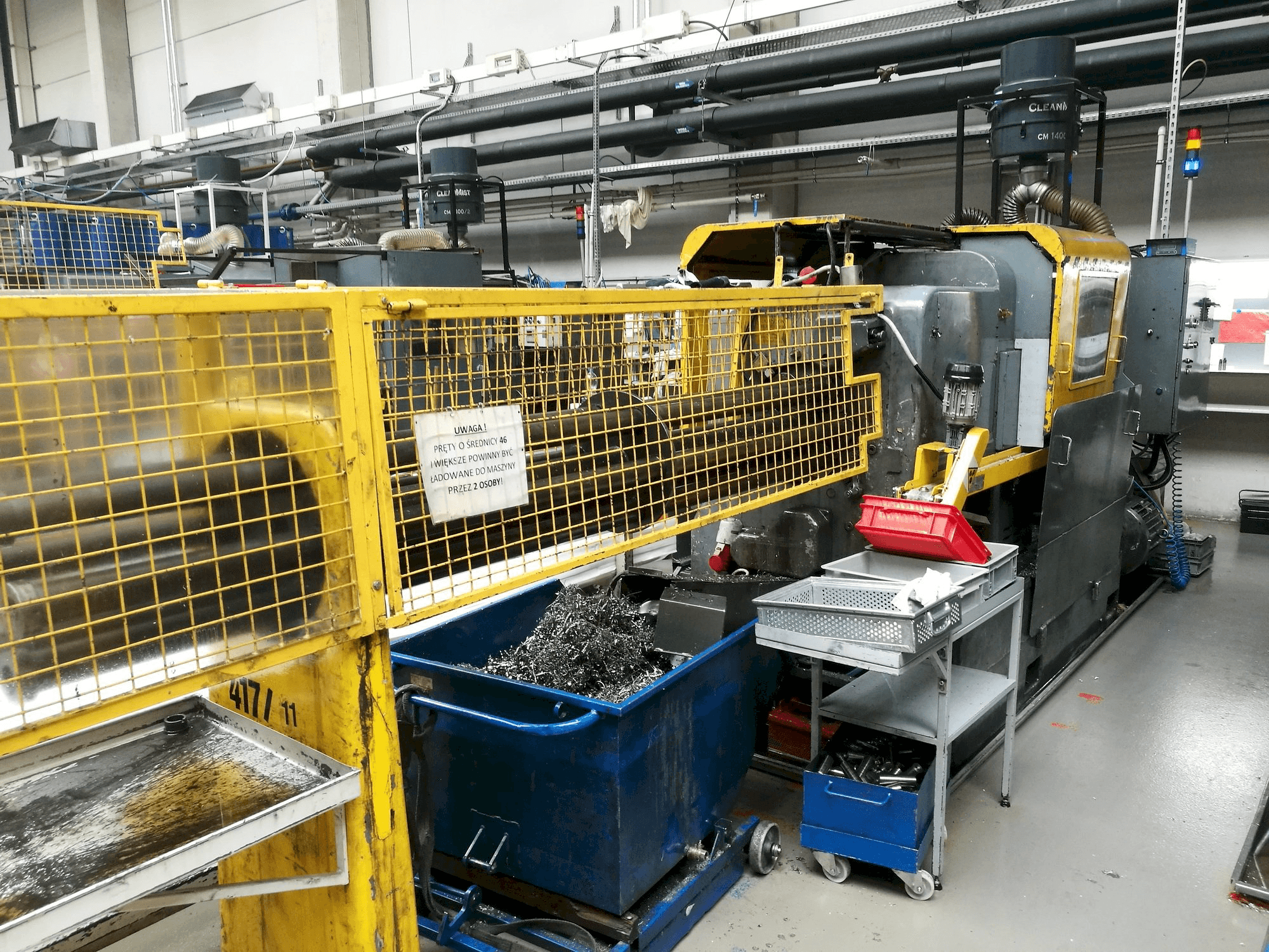 Prikaz stroja Wickman 1 3/8"-6 sprijeda