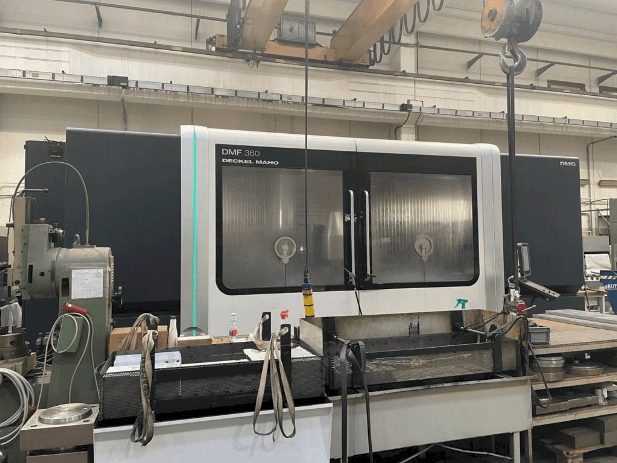 Prikaz stroja DMG DMF 360 sprijeda