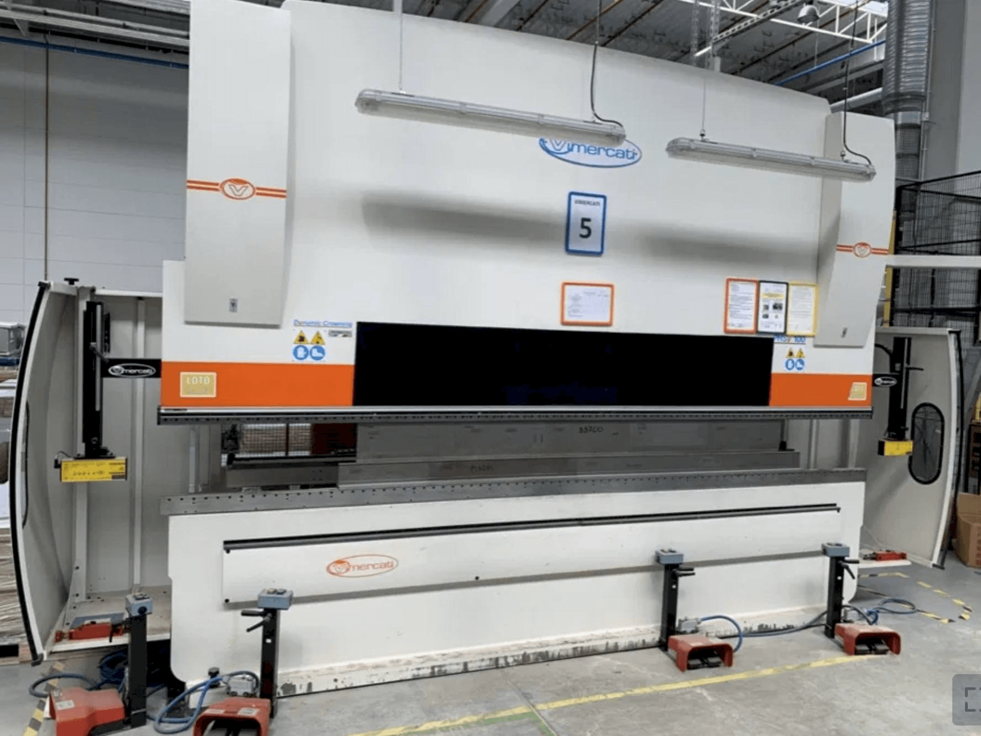 Prikaz stroja Vimercati PHSY 100x4080 sprijeda