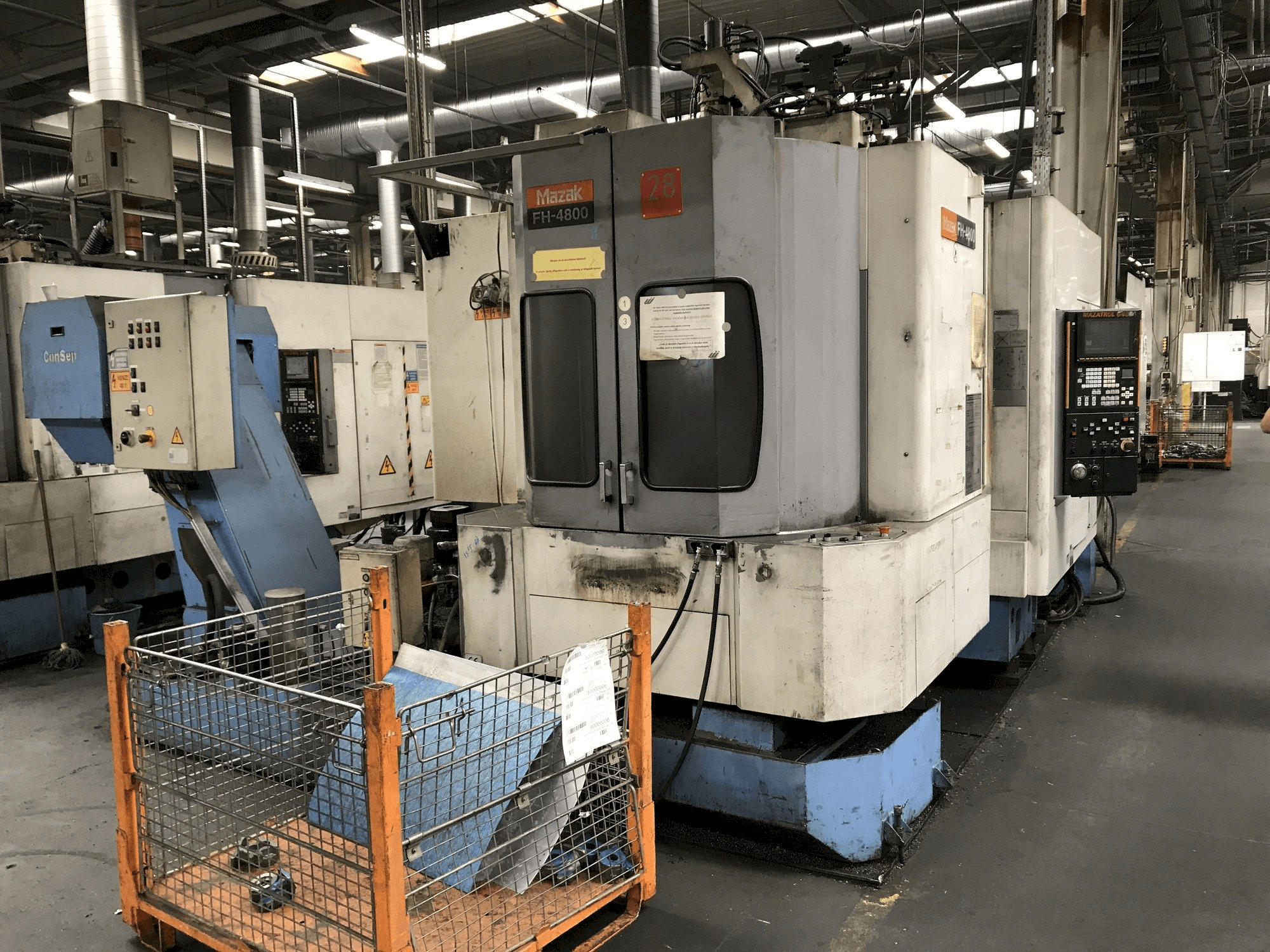 Prikaz stroja Mazak FH-4800 40T sprijeda