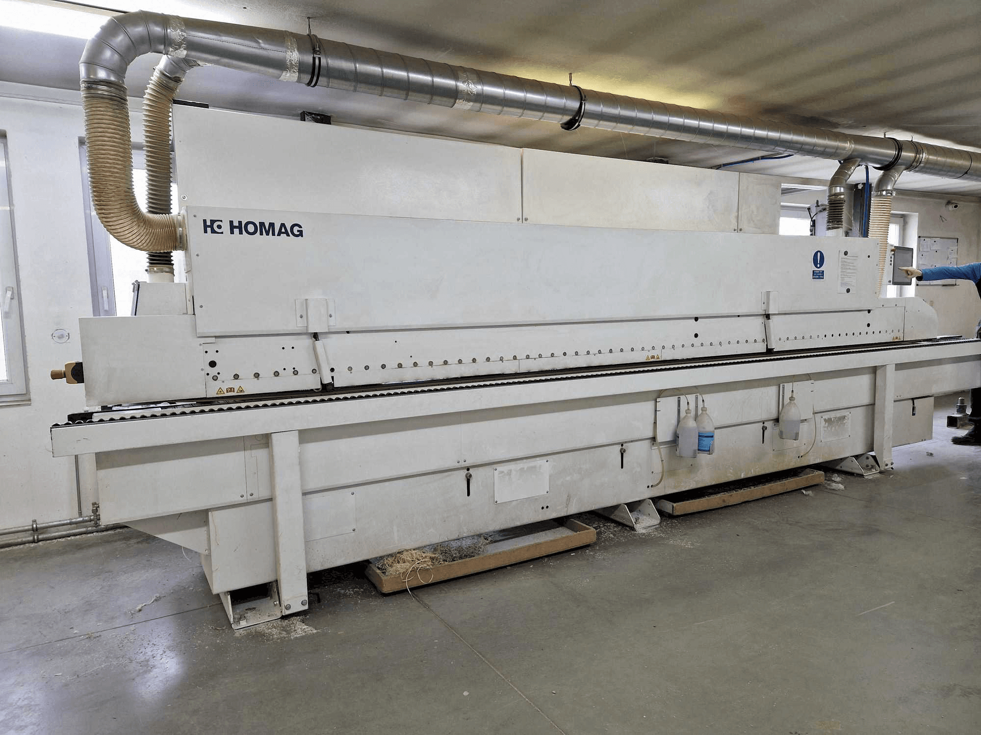 Prikaz stroja HOMAG Edgeteq S-390 Optimat KDF 860C sprijeda