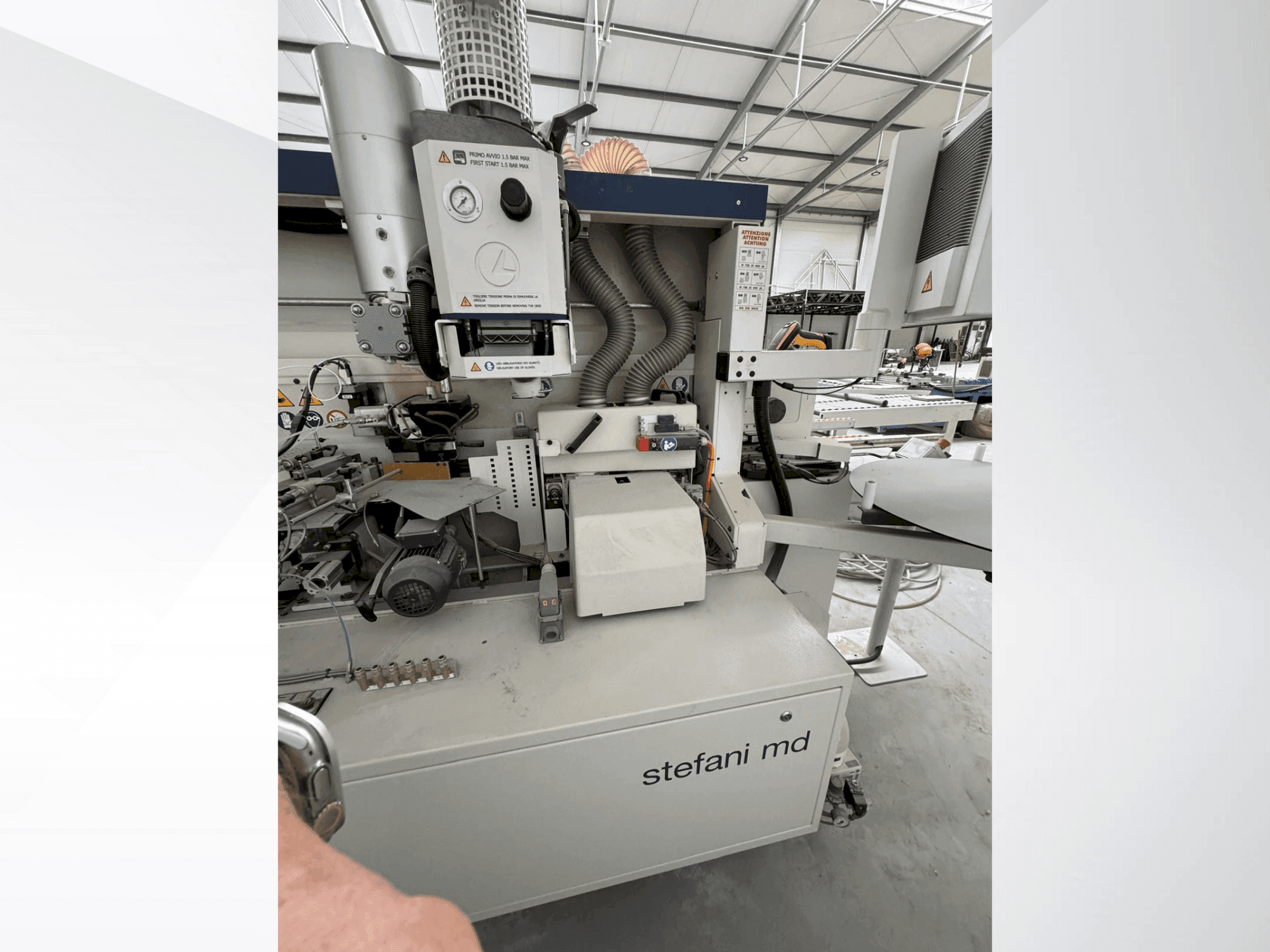 Prikaz stroja SCM STEFANI MD sprijeda