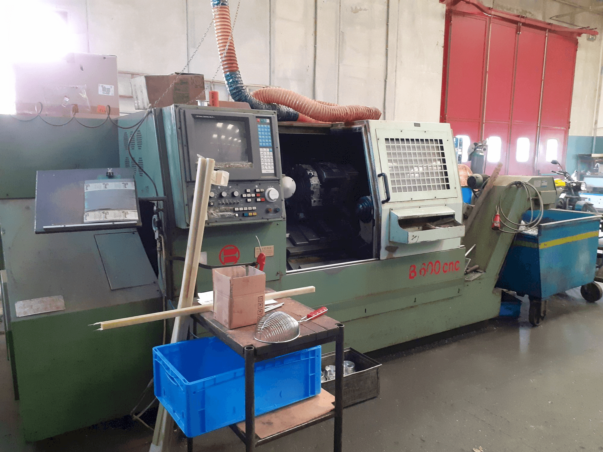 Prikaz stroja Biglia B600 sprijeda