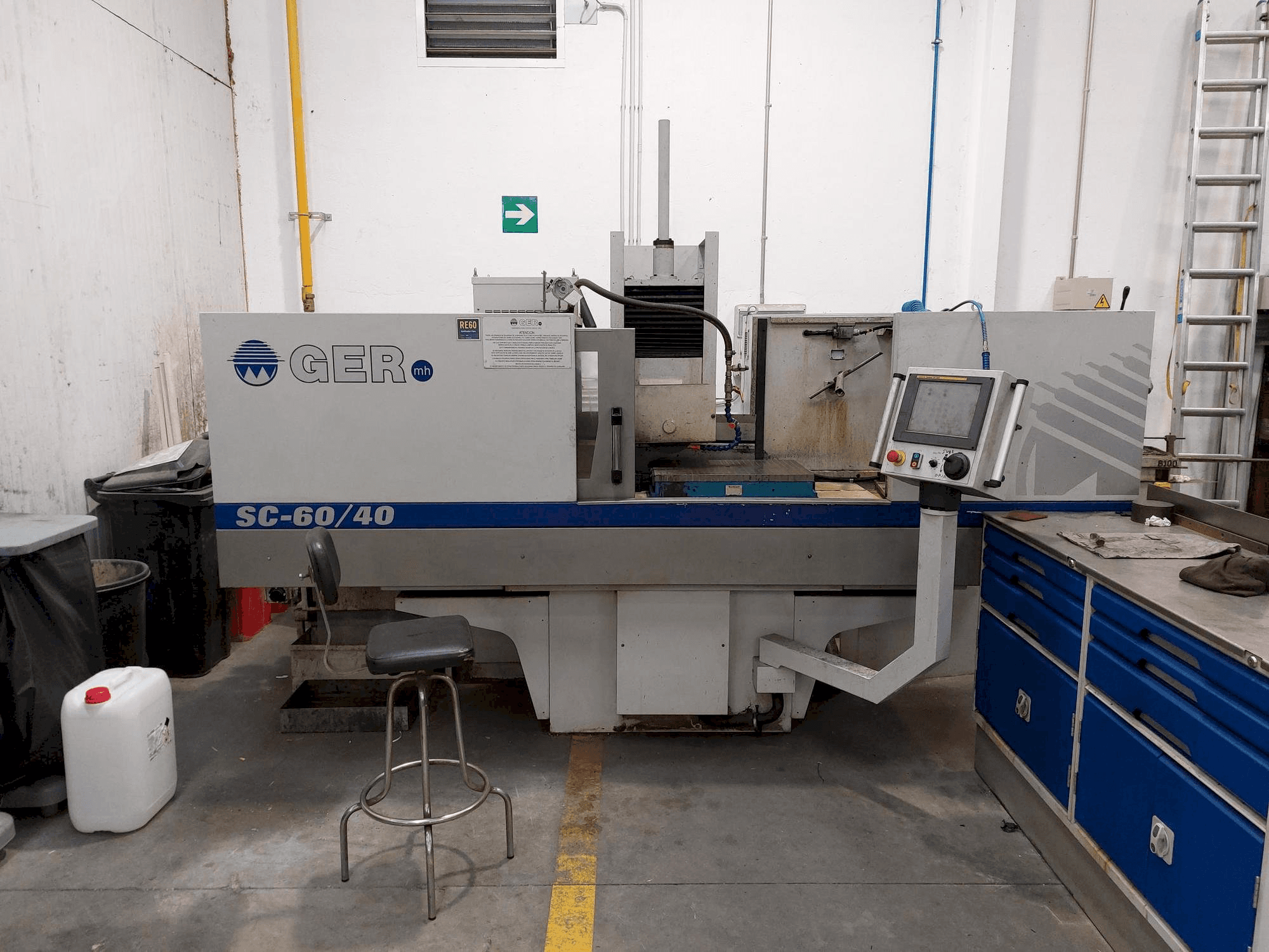 Prikaz stroja GER SC-60/40 sprijeda