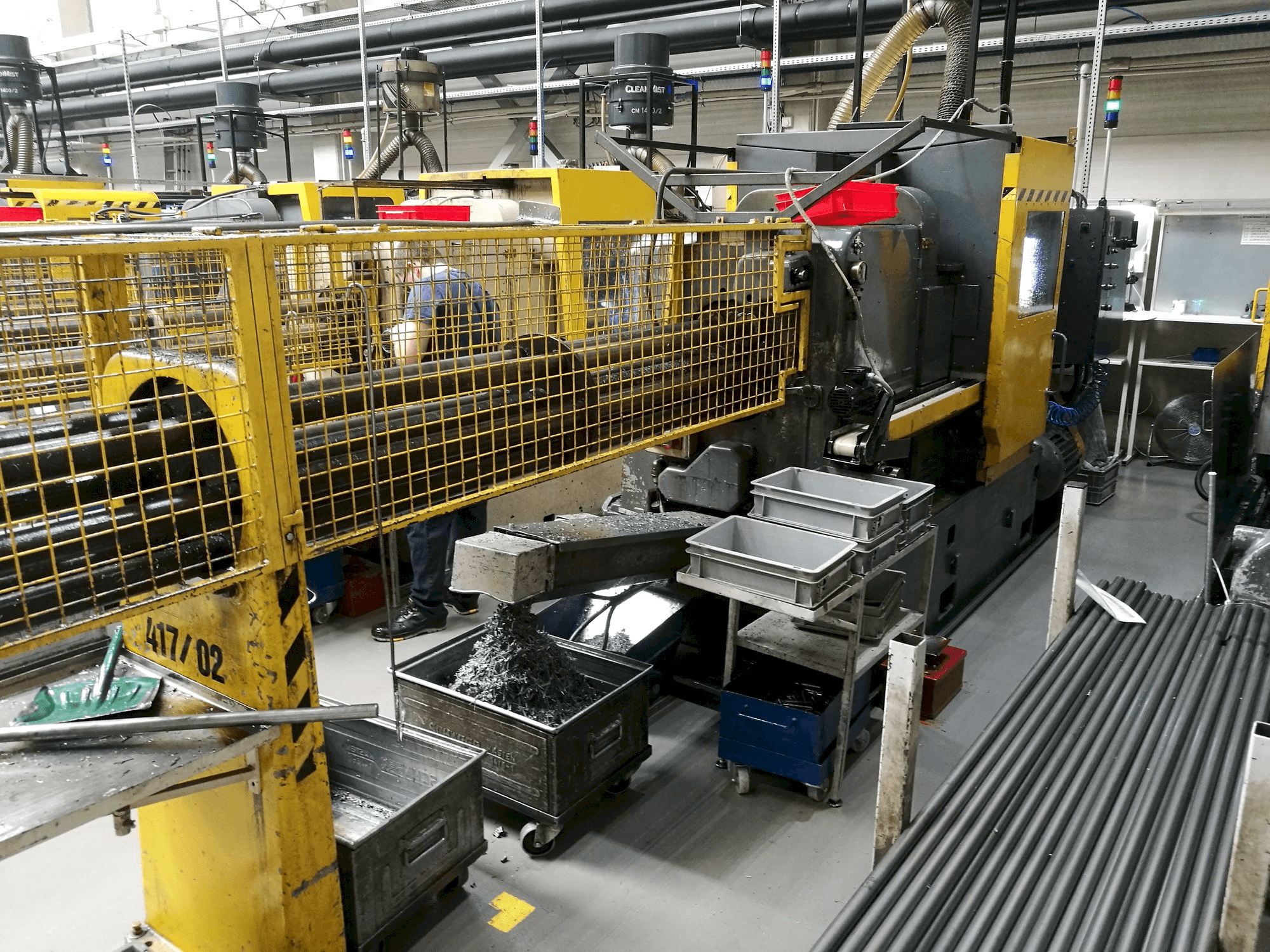 Prikaz stroja Wickman 1 3/8"-6 sprijeda