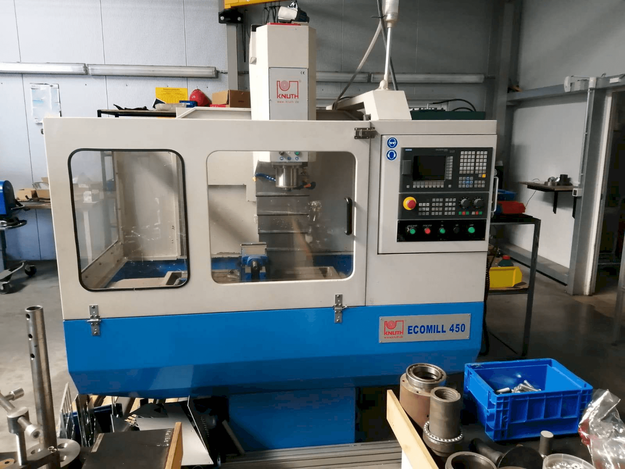 Prikaz stroja KNUTH ECOMILL 450 sprijeda
