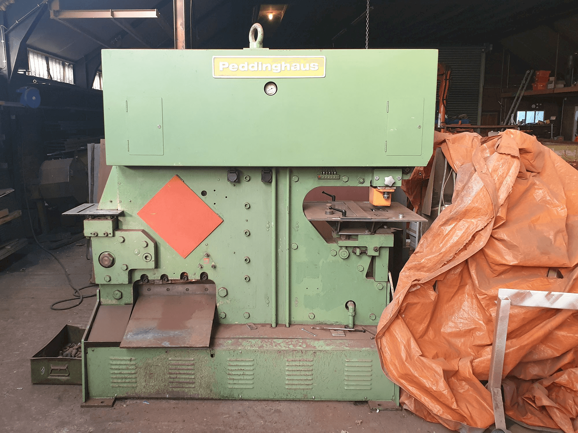 Prikaz stroja Peddinghaus Peddimaster 110/170 sprijeda