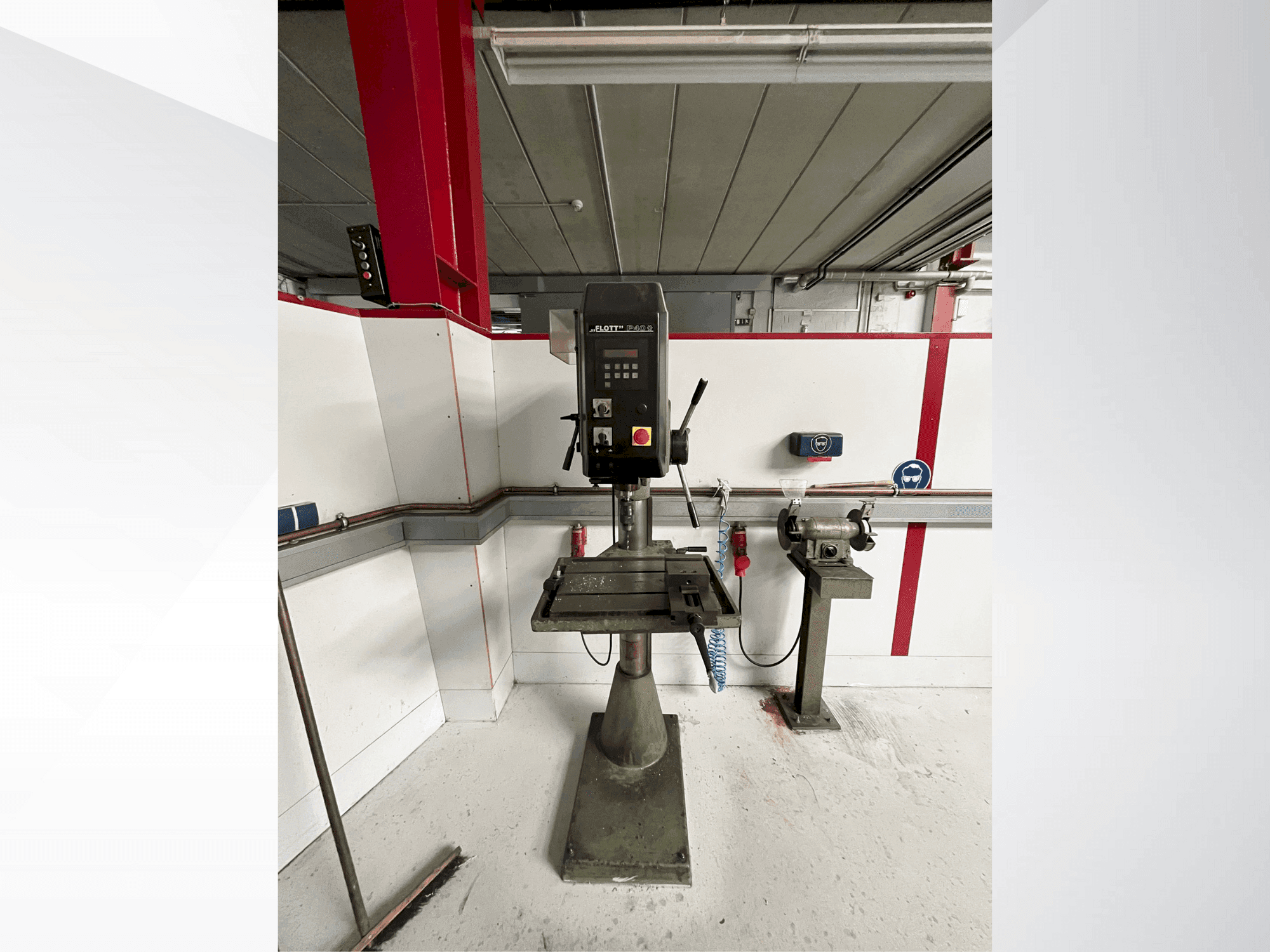 Prikaz stroja Hahn+Kolb Flott P40 sprijeda