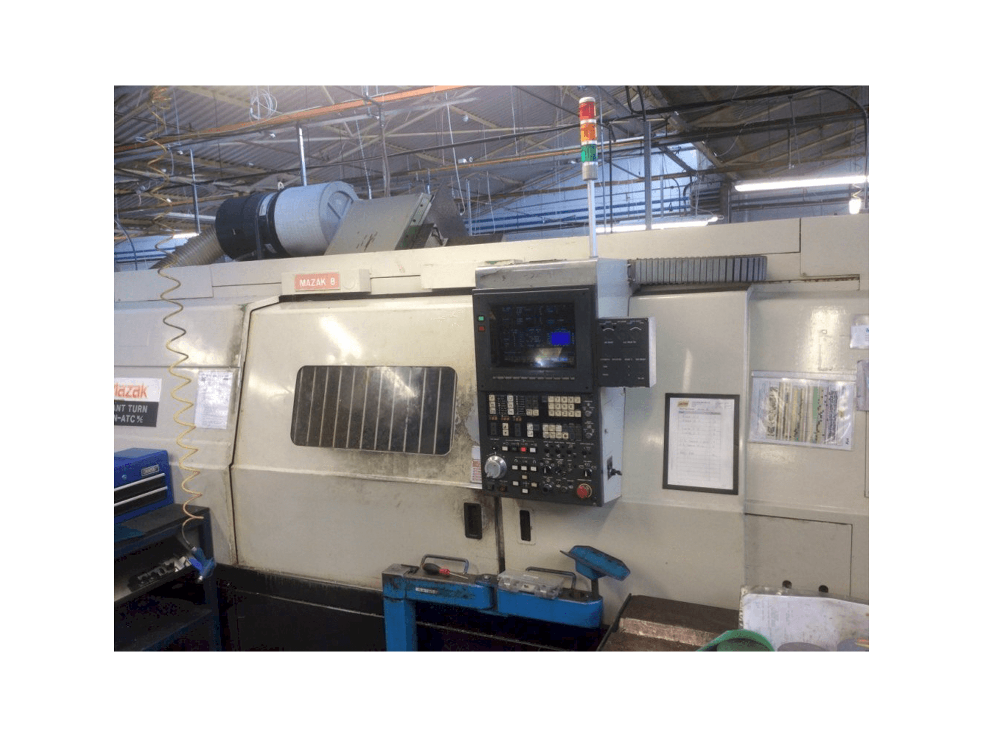 Prikaz stroja Mazak Slant Turn 28N - ATC M/C sprijeda