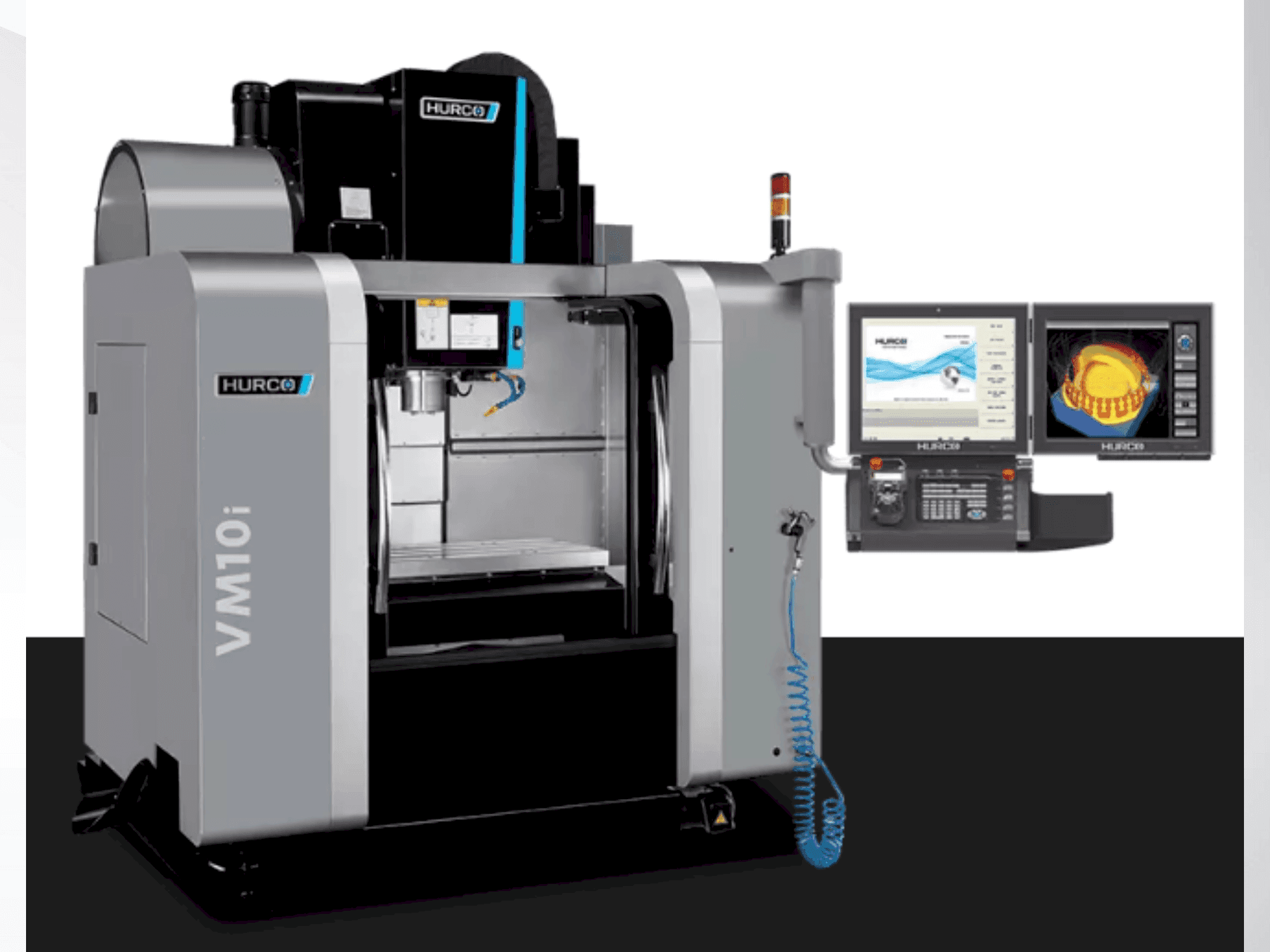 Prikaz stroja Hurco VM 10 i Plus sprijeda
