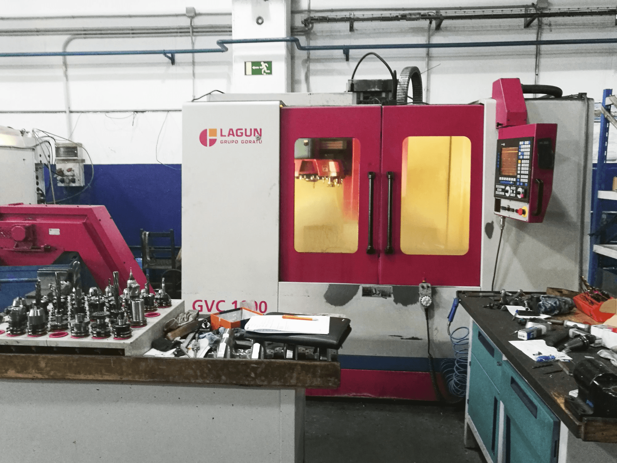 Prikaz stroja Lagun GVC 1000 sprijeda