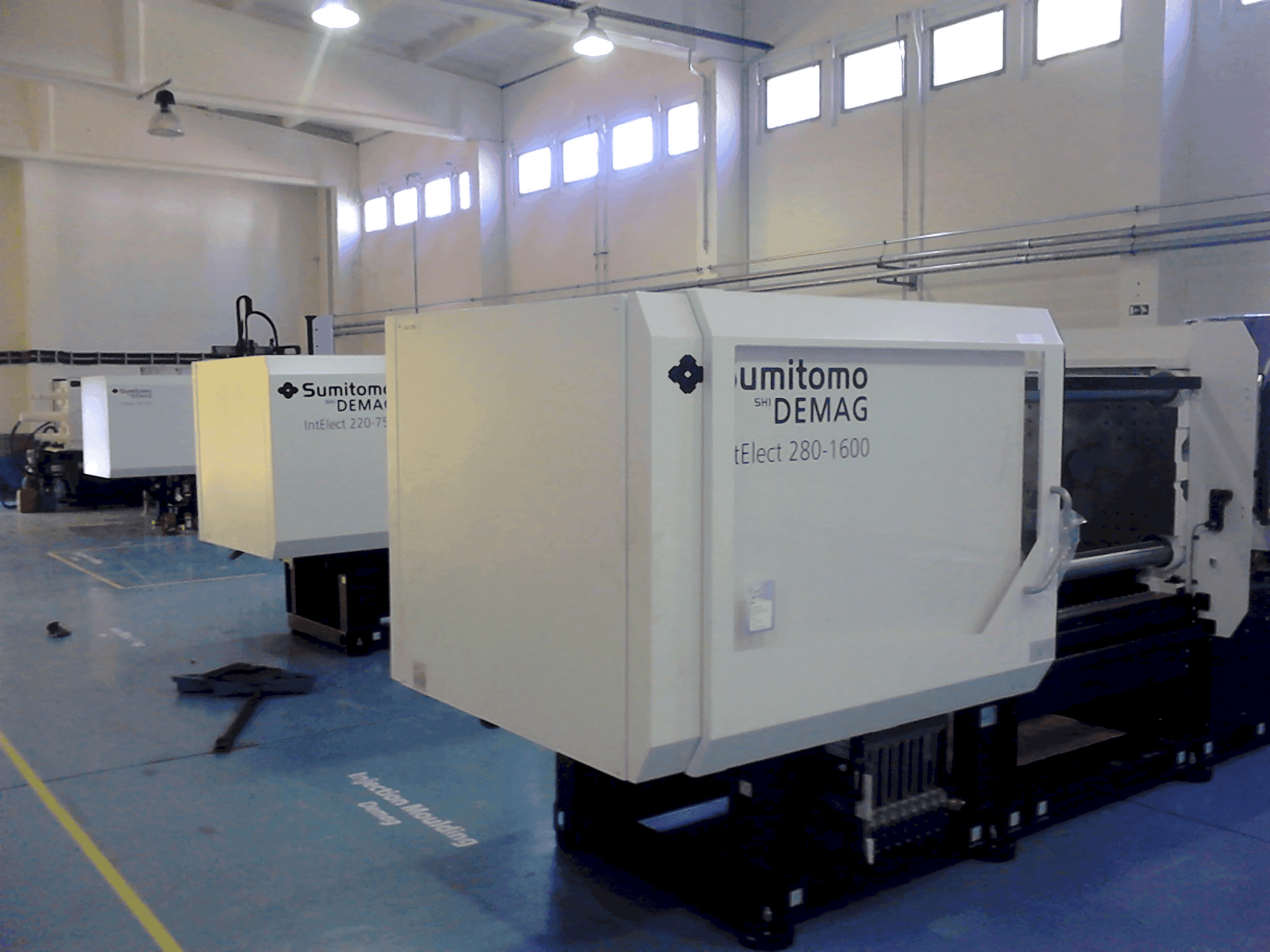 Prikaz stroja SUMITOMO SHI DEMAG Intelect 280/685-1600 sprijeda